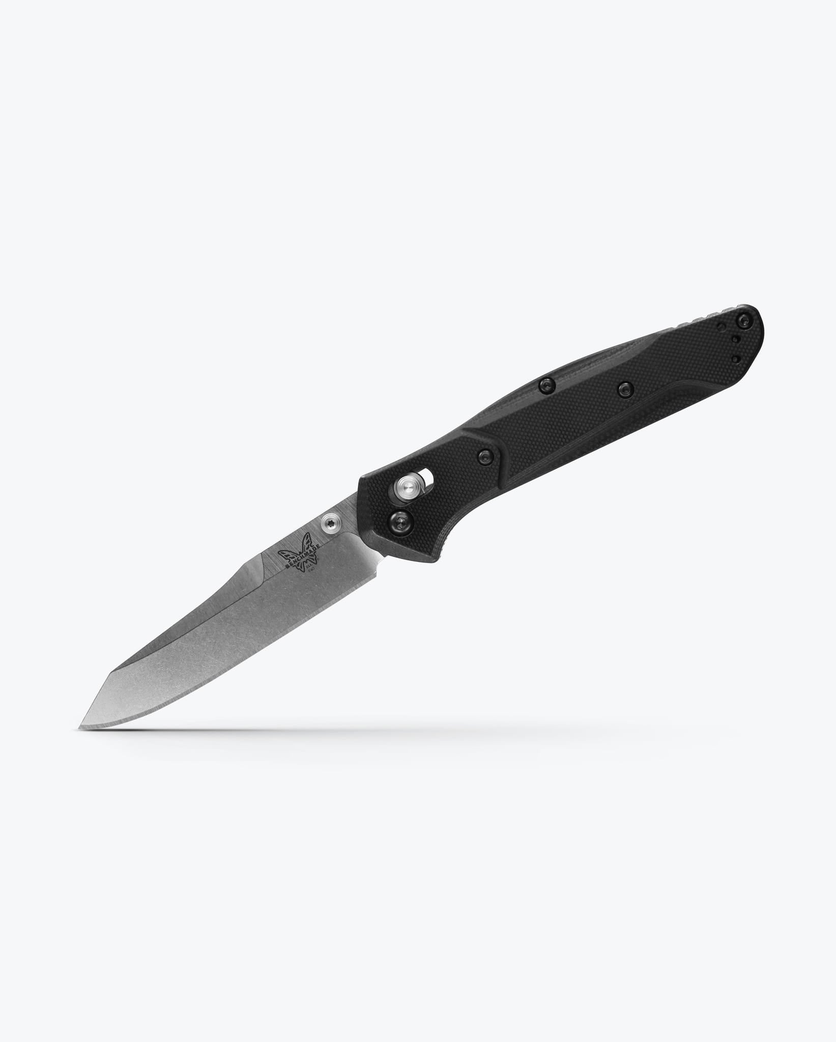 940 Osborne Folding Knife - Black G10 Handle - EDC Pocket Knife for Outdoor, Camping, and Everyday Carry