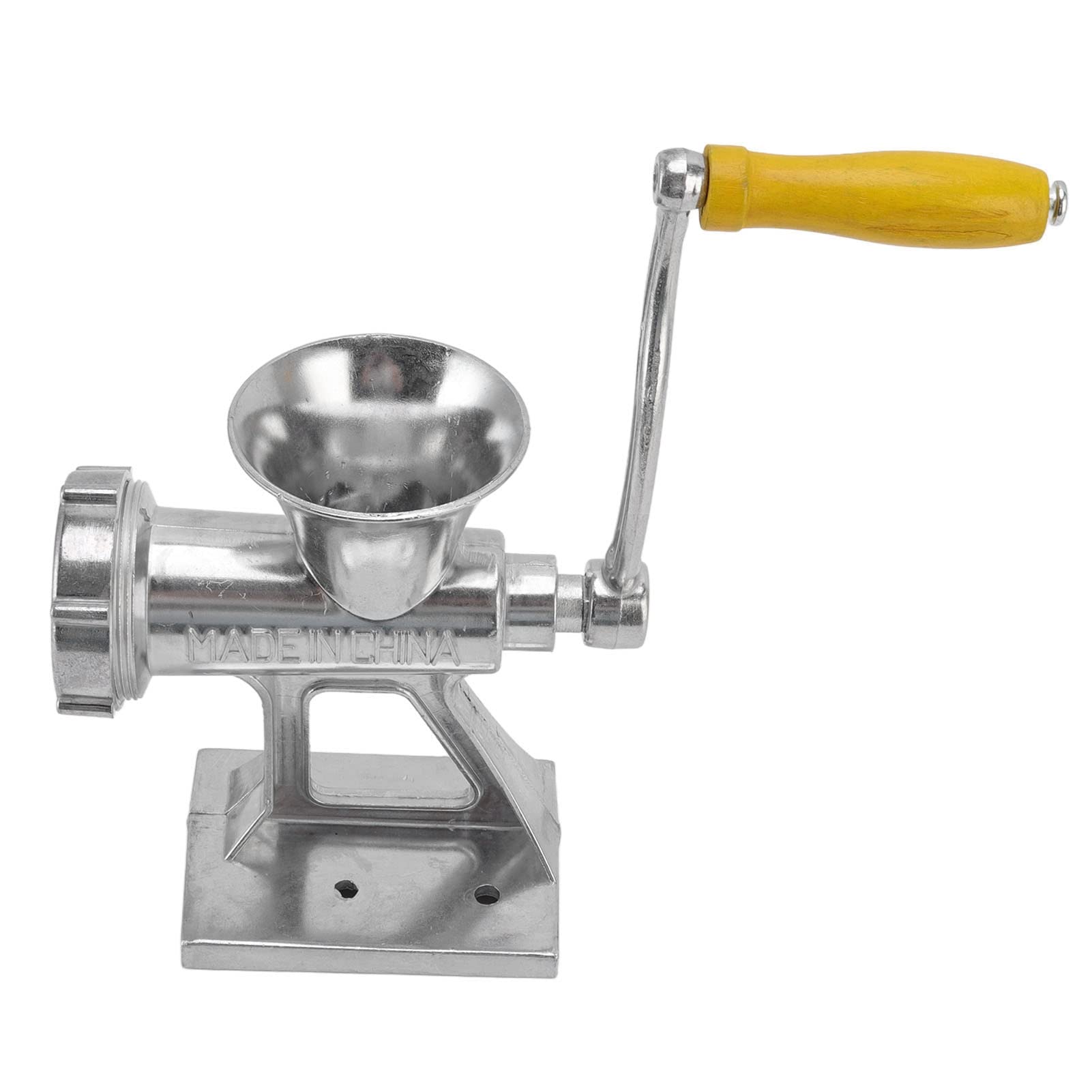 AUHX Manual Meat Grinder & Mincer - Heavy Duty Kitchen Tool with Ergonomic Grip for Restaurants, Butcher Shops & Home Use - Perfect for Ground Beef, Sausages & Homemade Pet Food