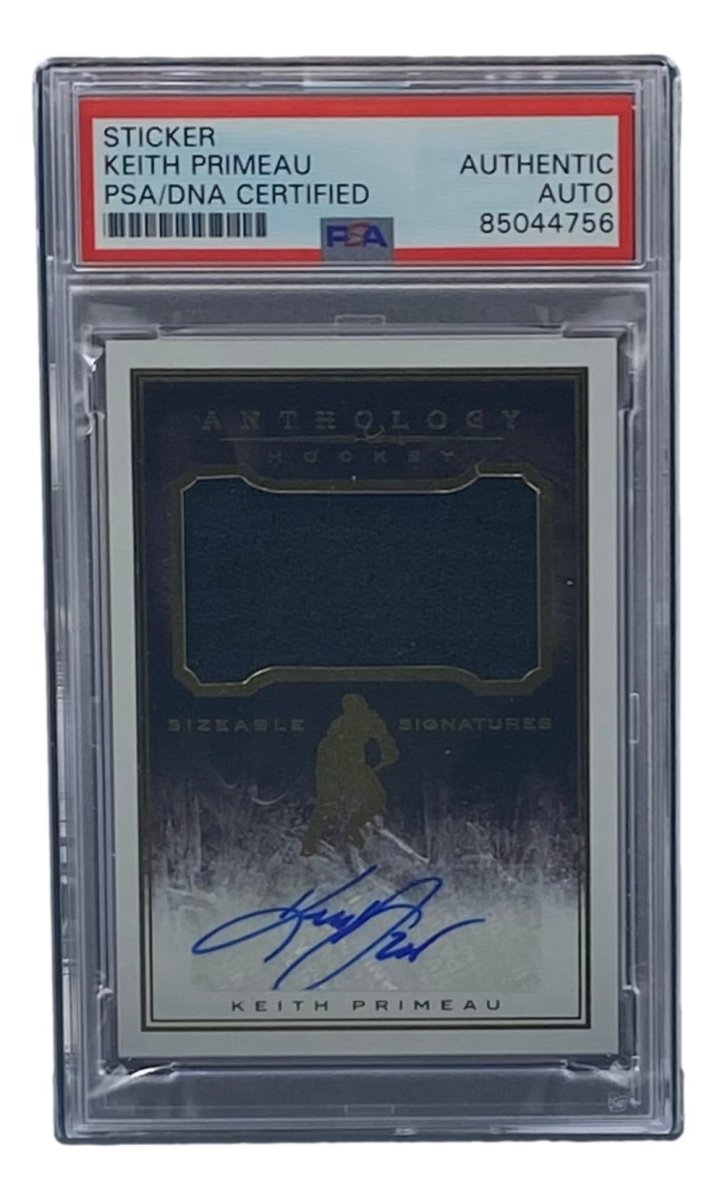 Keith Primeau Autographed 2014-15 Panini Anthology Hockey Card #SS KP - PSA/DNA Certified - Perfect for NHL Memorabilia Collectors & Philadelphia Flyers Fans