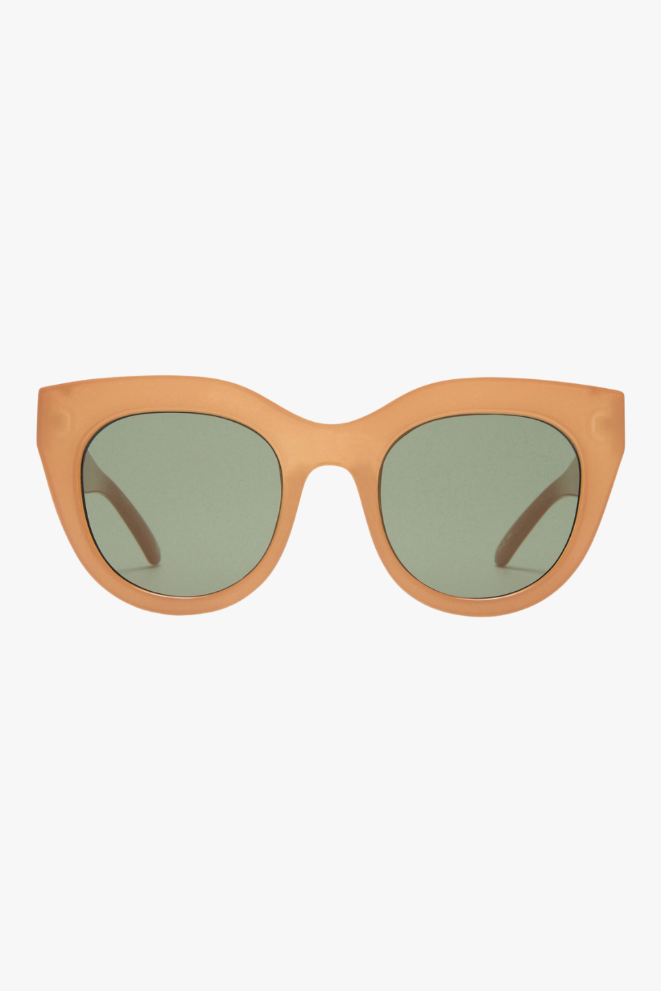 Air Heart Cat Eye Sunglasses with Caramel Khaki Lenses - Trendy Retro Style for Women, UV Protection - Perfect for Beach, Driving & Outdoor Fashion