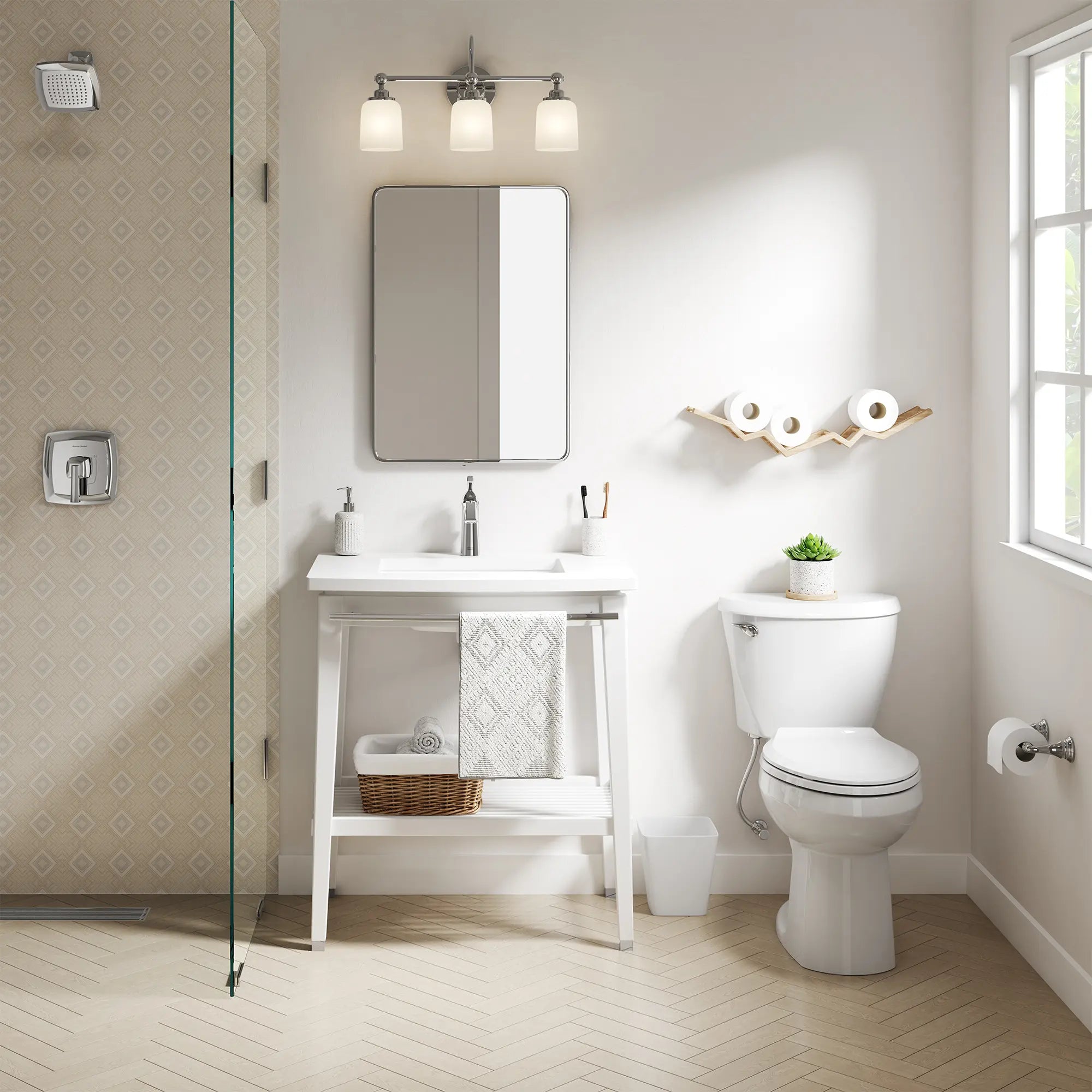 Colony® 3 Chair Height Elongated Toilet Bowl - Comfortable ADA Compliant Toilet for Bathroom, Home & Office Use