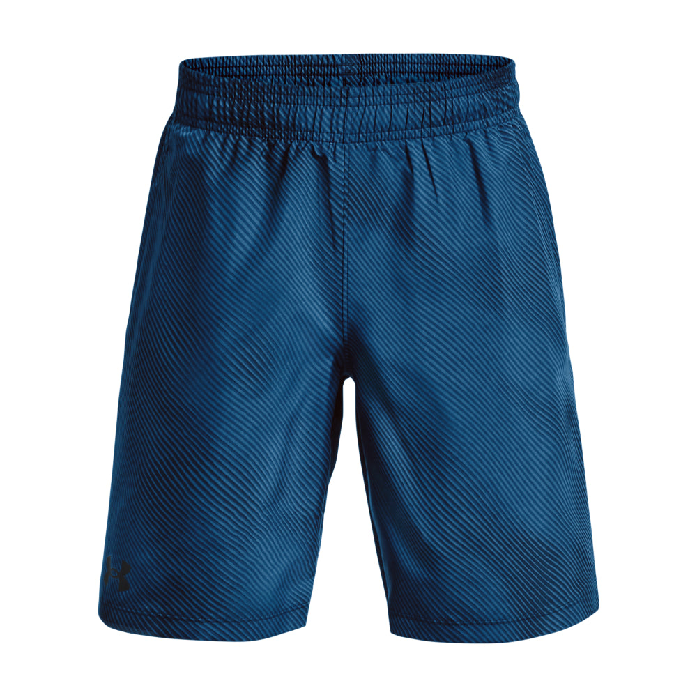 Boys' Under Armour Youth Woven Printed Athletic Shorts - Lightweight Breathable Workout & Basketball Shorts for Kids - Perfect for Sports, Gym, and Casual Wear