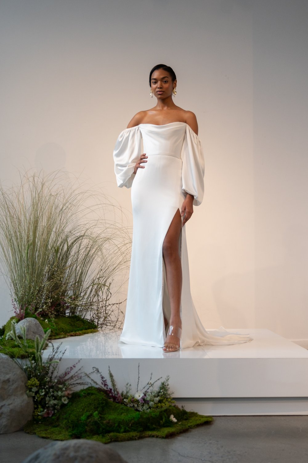 Jenny Yoo Luciana Wedding Gown - Elegant A-Line Bridal Dress for Church Ceremony & Beach Weddings