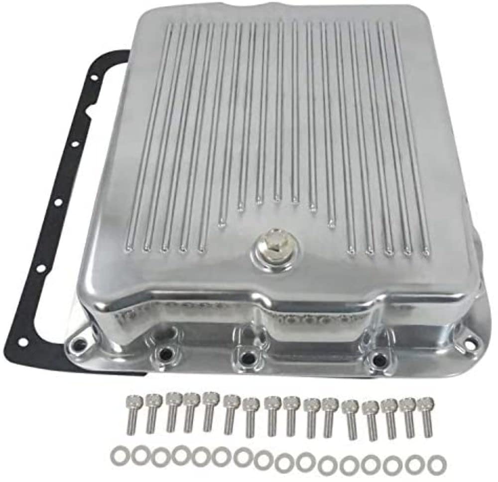R8494 Racing Power Co-Packaged Aluminum Transmission Pan for GM 700R4 - Extra Capacity & High Performance - Perfect for Off-Road, Towing & Performance Upgrades