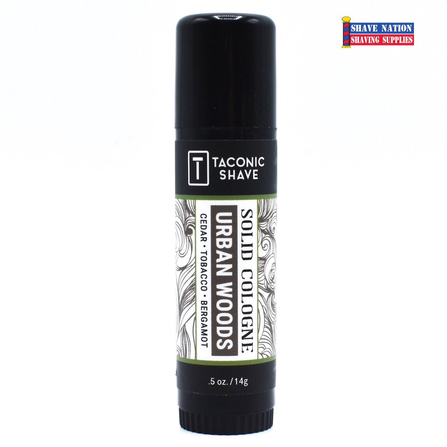 Taconic Urban Woods Solid Cologne for Men - Natural & Long-Lasting Scent - Perfect for Travel, Office & Everyday Use