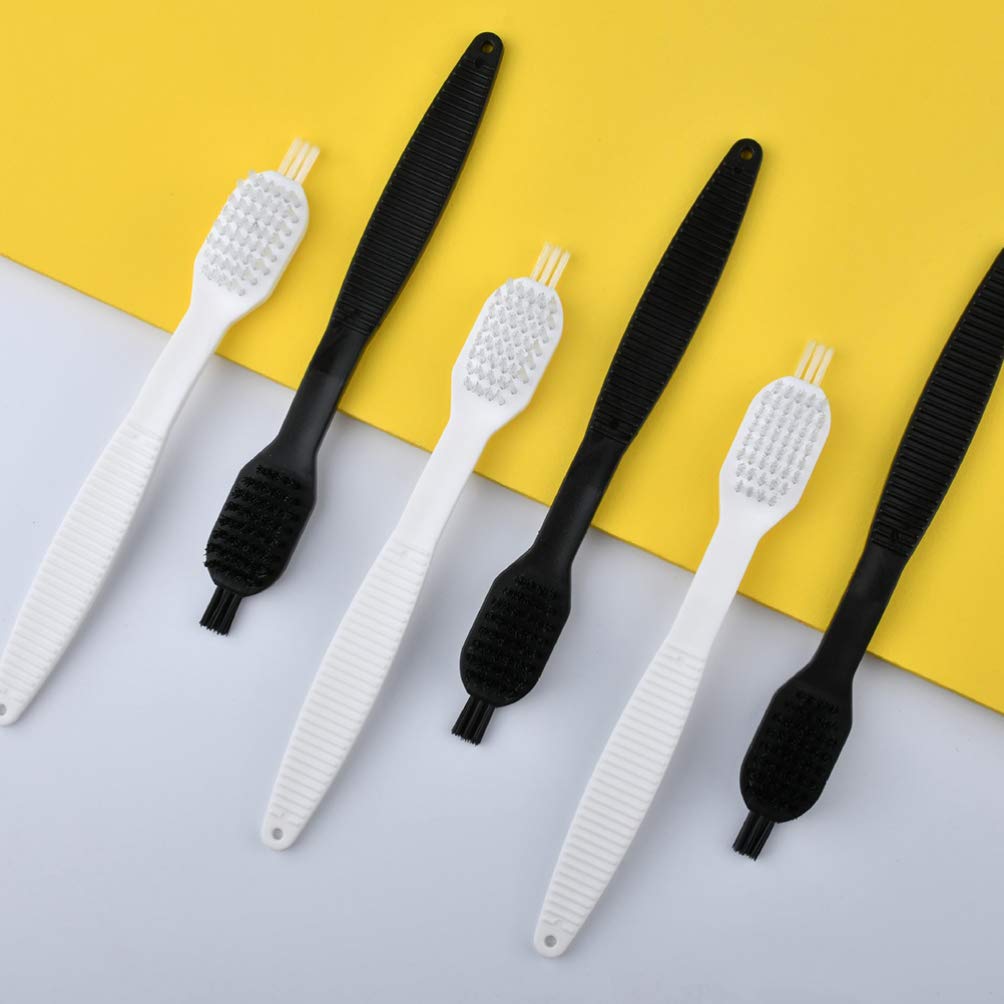Hemoton 10-Pack Nylon Kitchen Scrub Brushes - Multi-Purpose Cleaning Tools for Electric Appliances, Pots & Pans - Durable Portable Scouring Pads for Stove, Oven, Microwave & Dish Cleaning