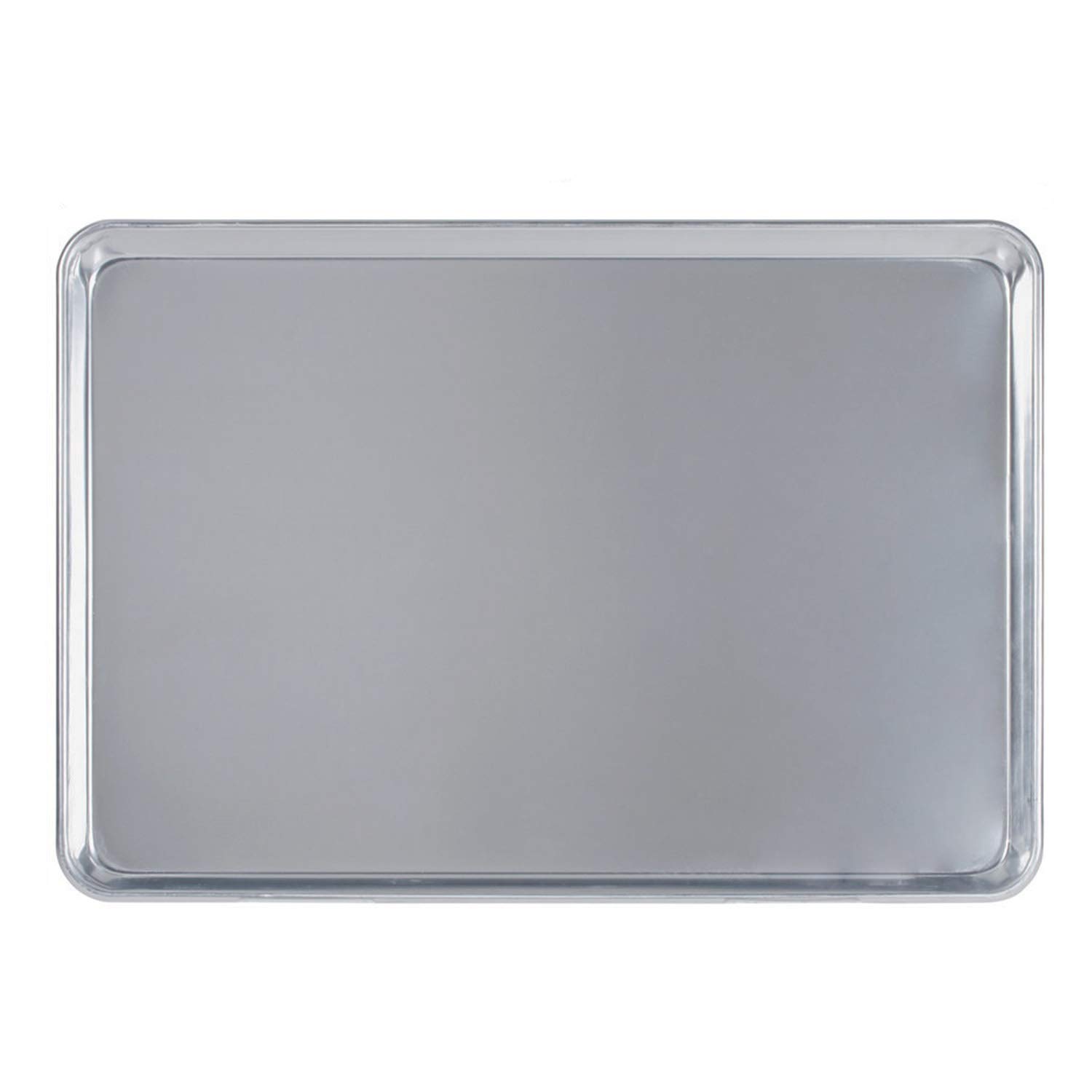 Tiger Chef 12-Pack Commercial Half Size Aluminum Sheet Pans (18x13 Inch) - NSF Approved 19 Gauge Baking Trays for Cakes, Cookies & Pastries - Perfect for Bakeries, Restaurants & Home Baking