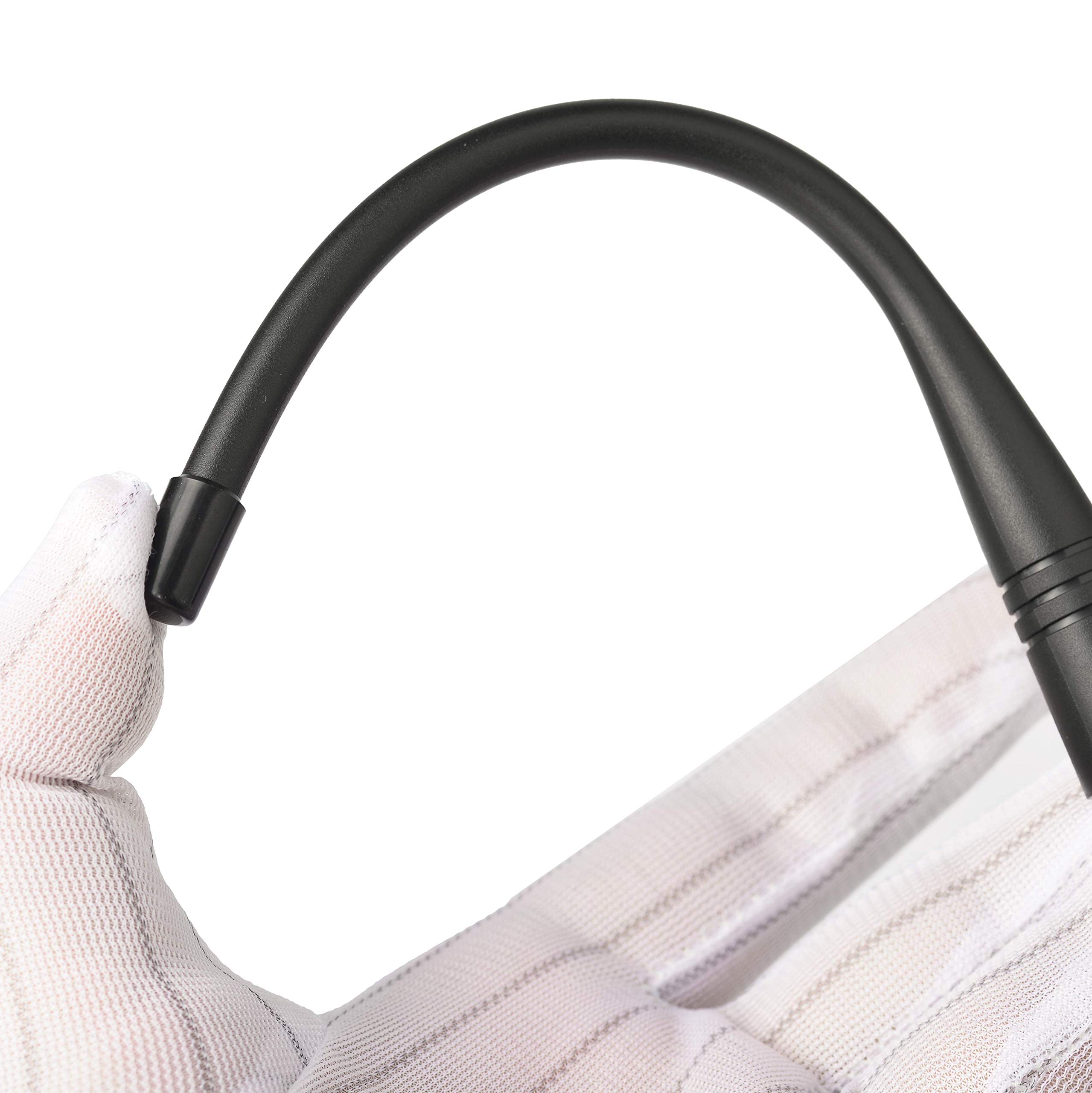 Bingfu RTK Radio Antenna 400MHz-470MHz UHF Soft Whip TNC Male Antenna for GNSS GPS Receiver - Compatible with Trimble, Leica, Sokkia RTK Surveying Equipment - Perfect for Land Surveying, Construction Mapping & Precision Agriculture