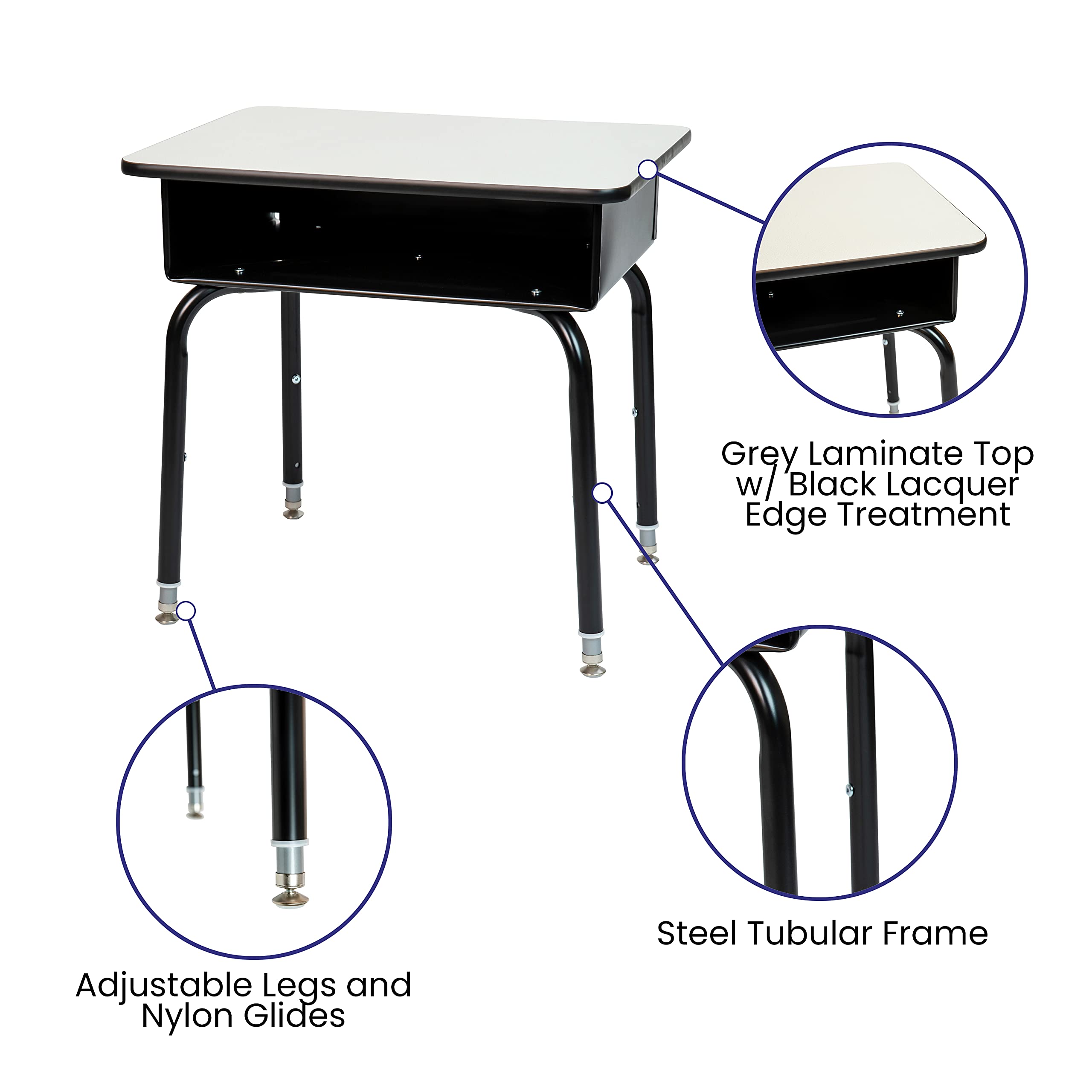 Adjustable Student Desk 24