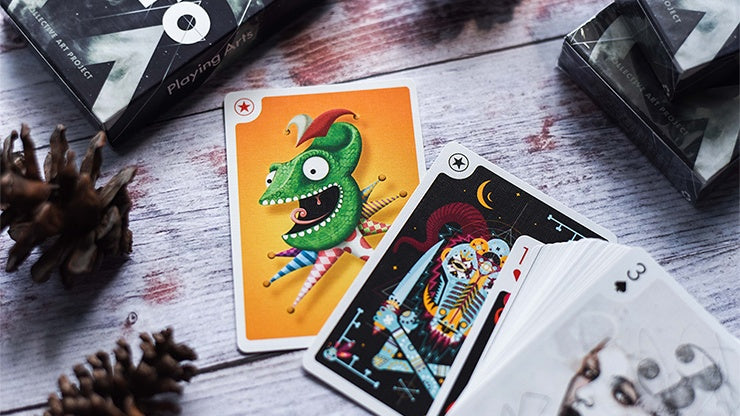 Playing Arts Edition Zero - Premium Playing Cards for Magic Tricks, Poker & Cardistry | Unique Deck for Collectors, Gamers & Card Enthusiasts | Perfect for Parties, Gifts & Professional Performances