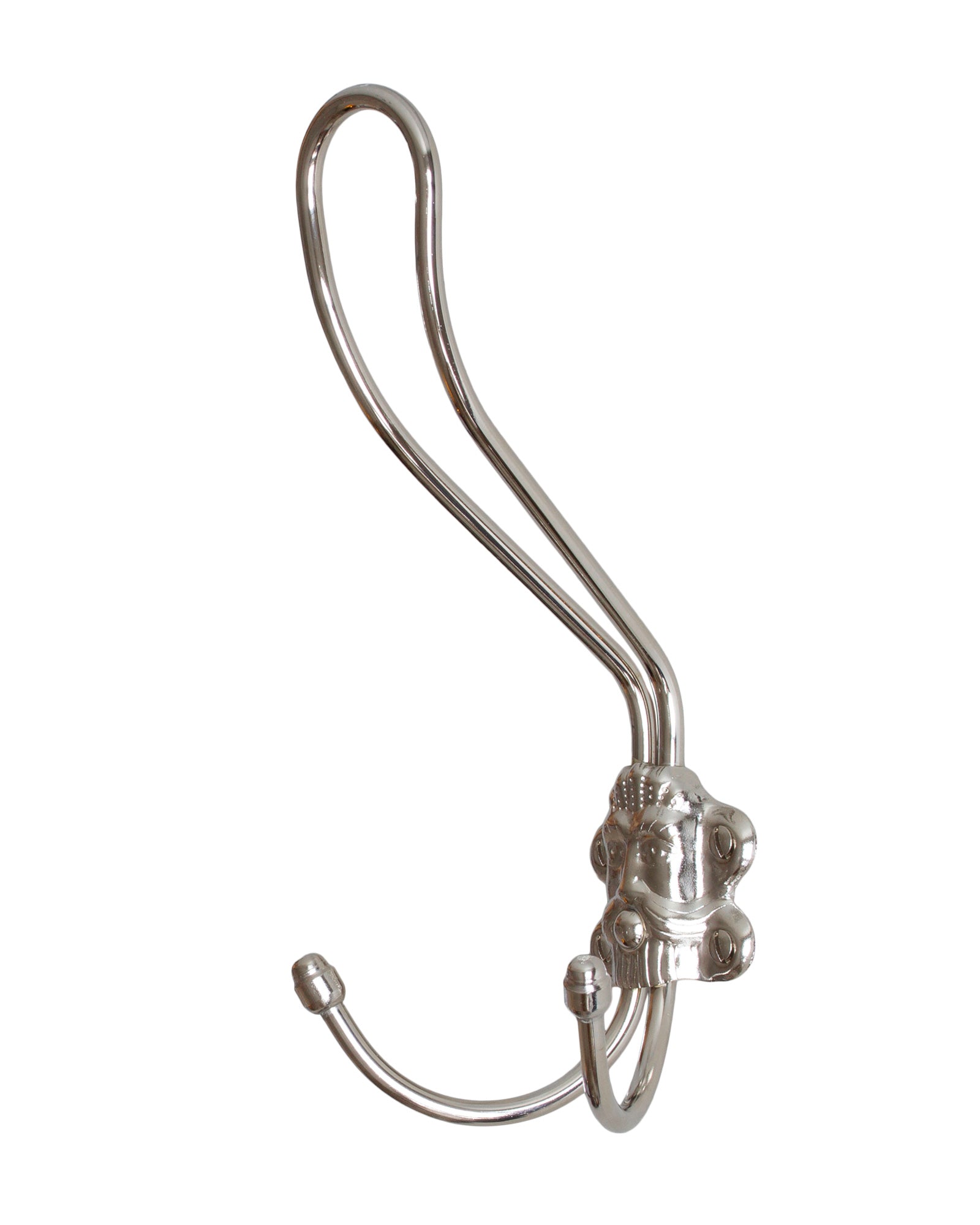 Vintage Borggårds Bruk No. 16 Wall Hook for Coats & Hats - Rustic Swedish Iron Hook for Entryway, Bedroom, or Closet Organization