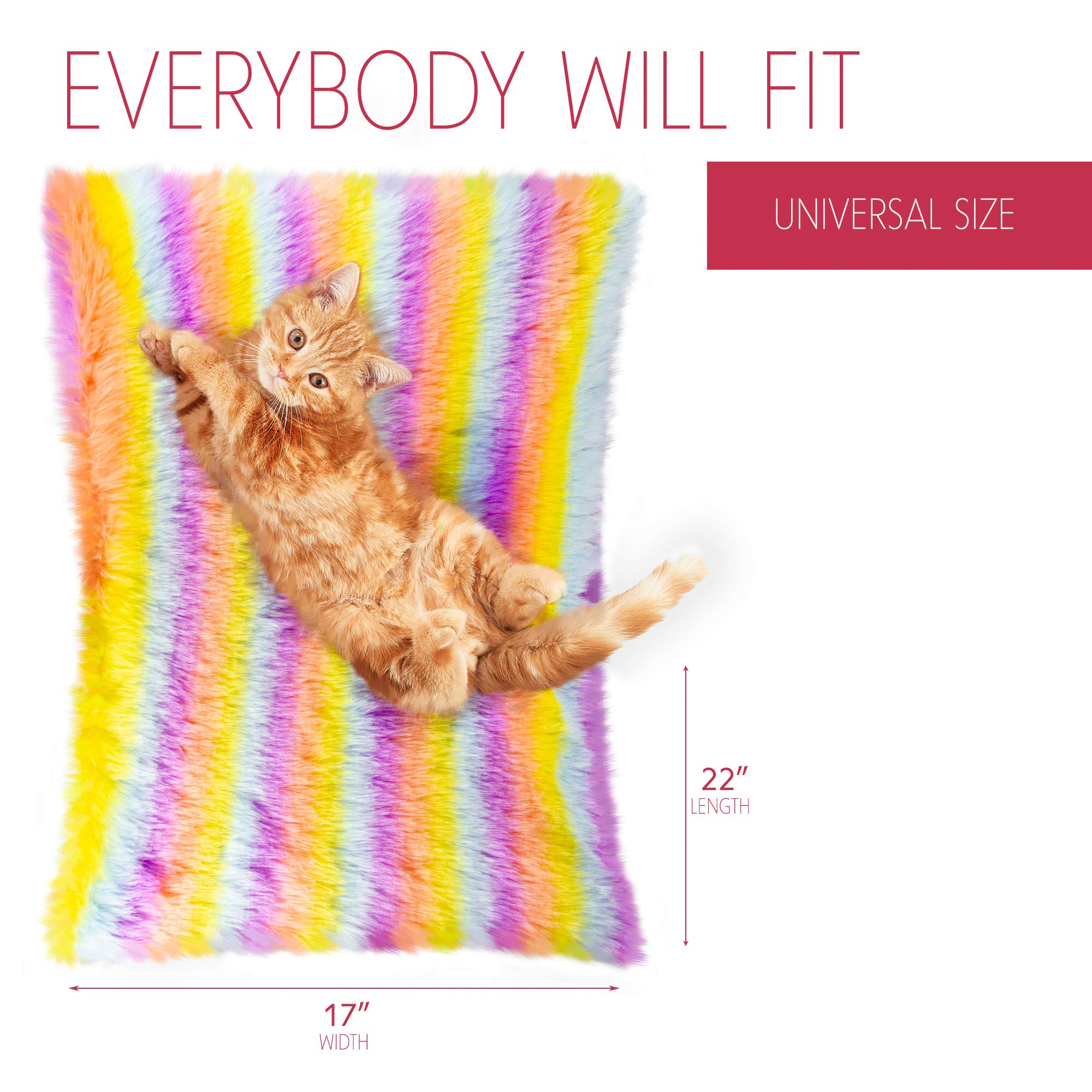 **Cozy Cat Hammock & Pet Bed Frame - Comfortable Small Dog Bed & Pet Pad - Perfect Gift for Cat Lovers - Ideal for Indoor Lounging & Window Perching (Joy Vibe)**