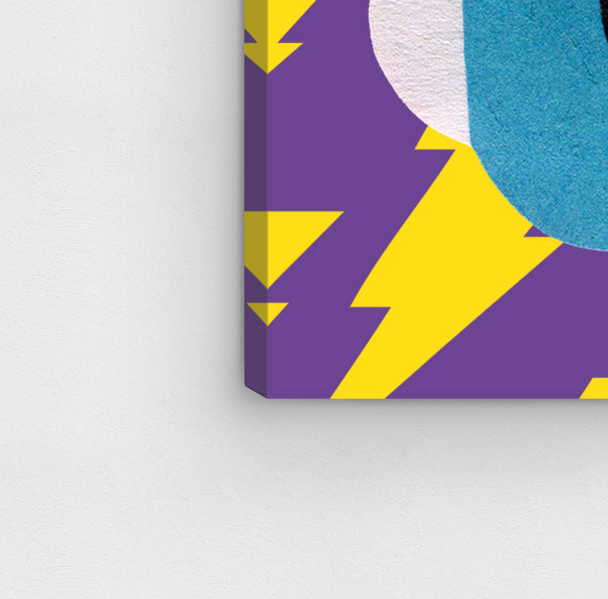Electric Robot Head I - Sci-Fi Wall Art Canvas Prints for Kids Room Decor by Oliver Gal Artist Co. | 30