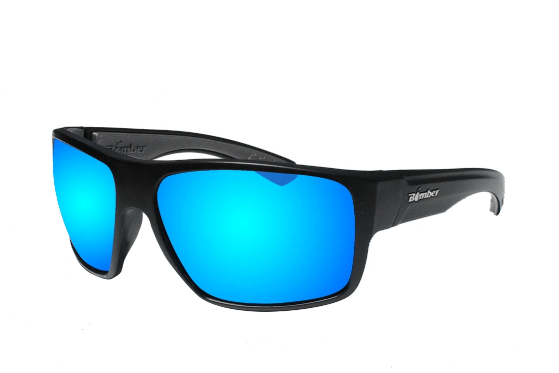 Mana Safety Sunglasses Iced Blue - Polarized UV Protection for Outdoor Sports & Driving