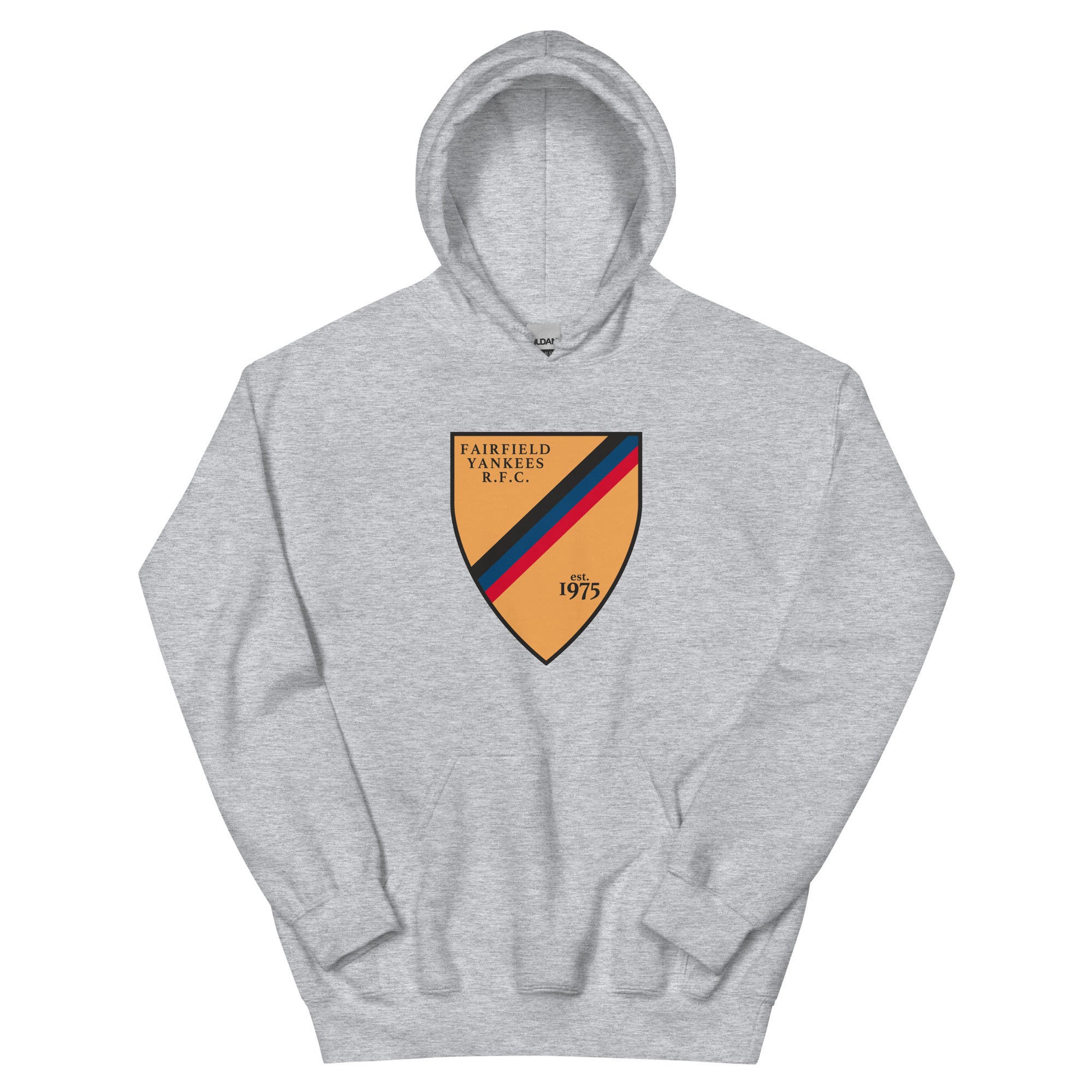 Fairfield Yankees RFC Heavy Blend Hoodie - Premium Cotton Pullover for Men & Women - Cozy Fleece Lining for Cold Weather - Perfect for Game Day, Casual Wear & Outdoor Activities