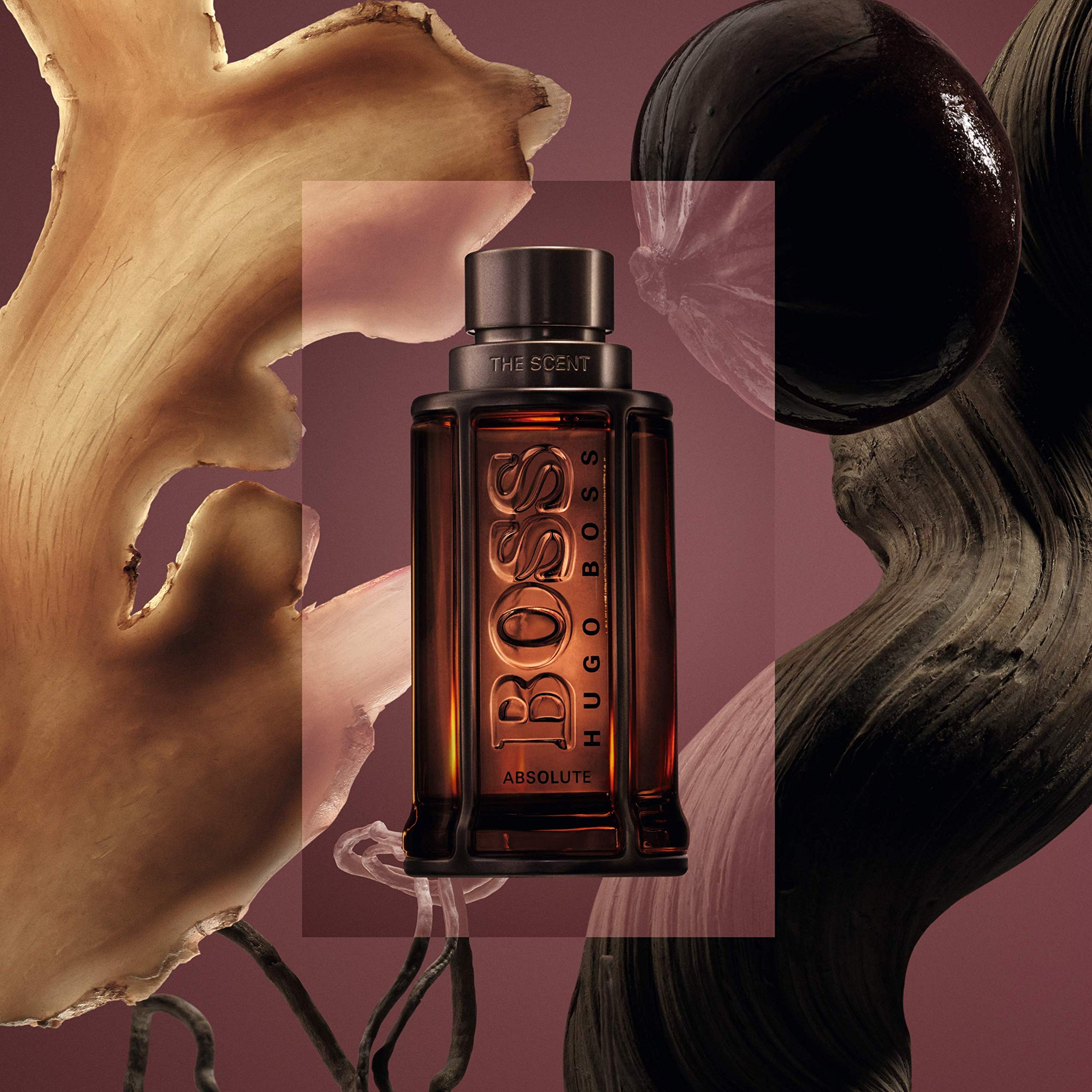 Hugo Boss The Scent Absolute Eau de Parfum for Men - Amber Cologne with Ginger, Manika Fruit & Vetiver Notes - Long Lasting Fragrance - Perfect for Date Night & Special Occasions