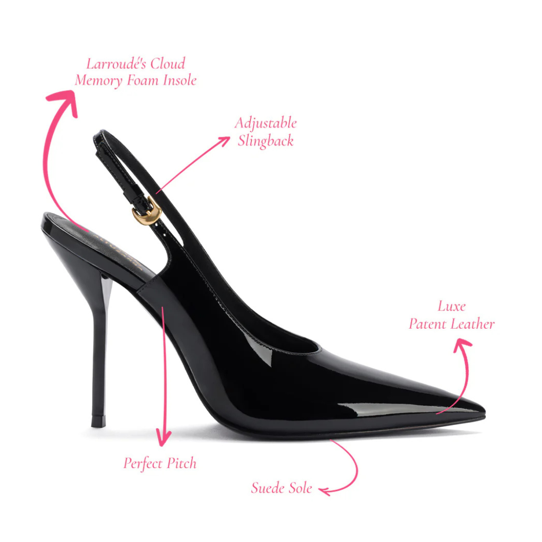 Larroudé x Altuzarra Women's Fashion Pumps - Elegant High Heel Shoes for Work, Party & Special Occasions