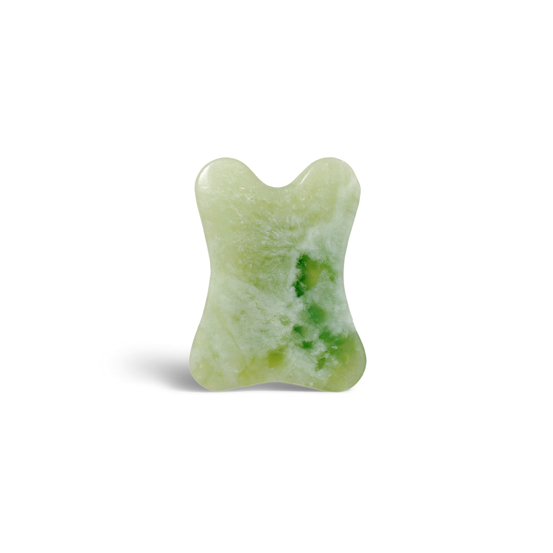 Premium Gua Sha Tool for Face & Body - Natural Jade Stone Massager for Lymphatic Drainage, Anti-Aging & Relaxation - Perfect for Skincare Routine, Self-Care & Spa Treatments at Home