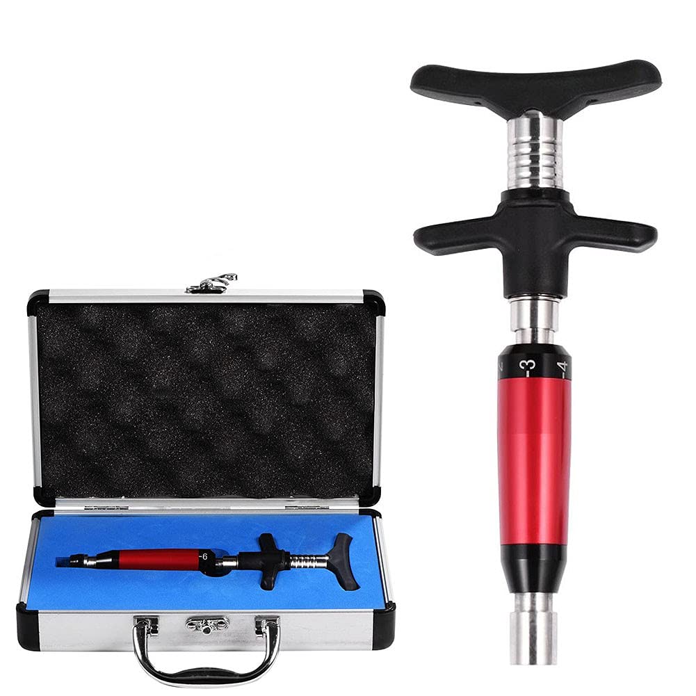 Cimenn Manual Spine Chiropractic Adjustment Tool - 6-Level Spinal Correction Device for Back Pain Relief & Posture Improvement - Scoliosis Adjuster with Massage Function (Single Head) - Ideal for Home Chiropractic Care & Joint Pain Management