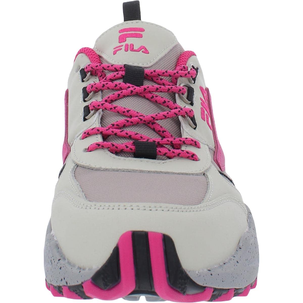 Fila Women's Reminder Sneaker - Comfortable Walking Shoes for Women in Tan/Pink/Black | Casual Athletic Shoes for Running, Gym Workouts & Everyday Wear