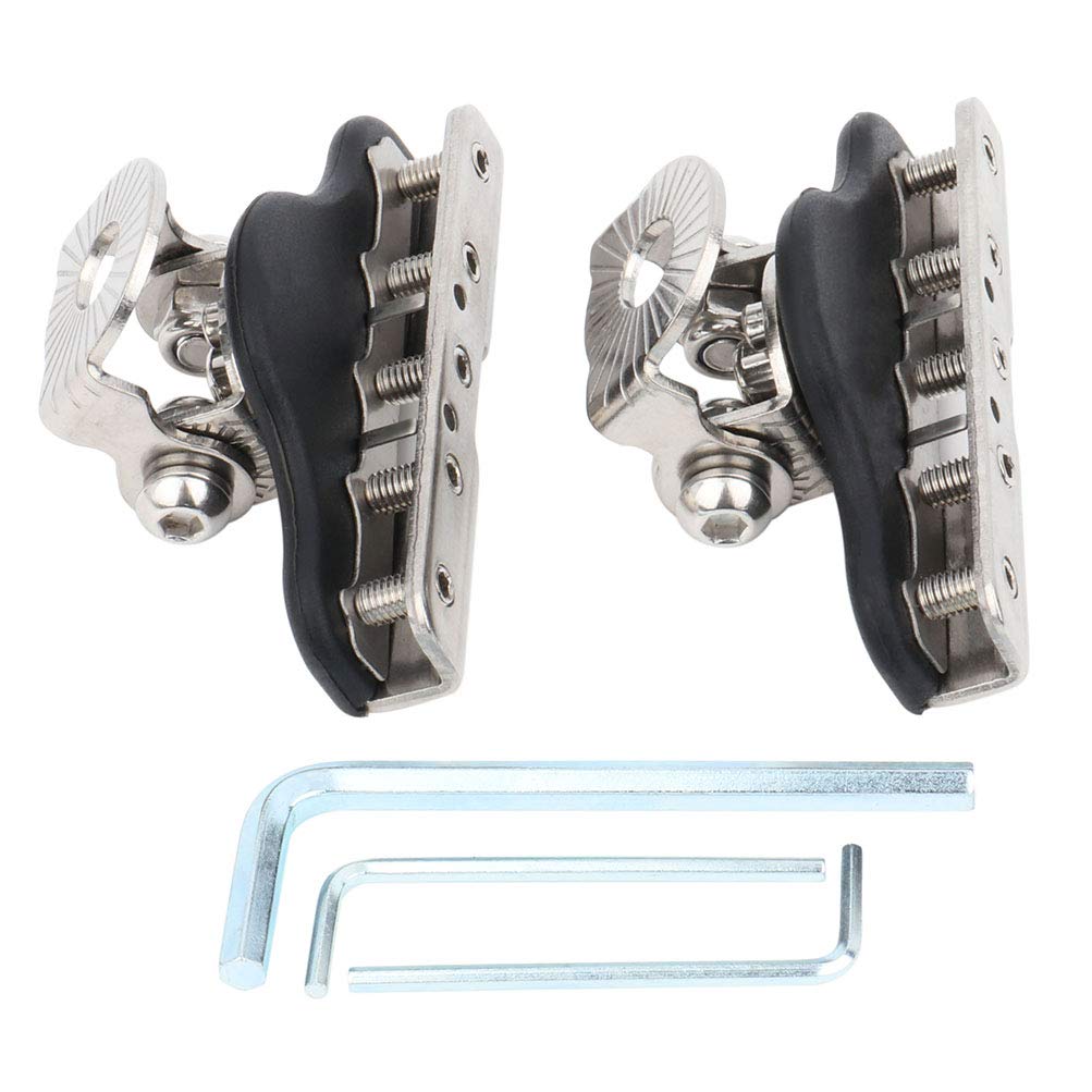 INEEDUP LED Light Pod Metal Hood Mount Bracket Kit - Black A-Pillar Dual Cube Mounts for 2007-2018 Jeep Wrangler JK - Durable Off-Road Lighting Accessories for Enhanced Night Visibility