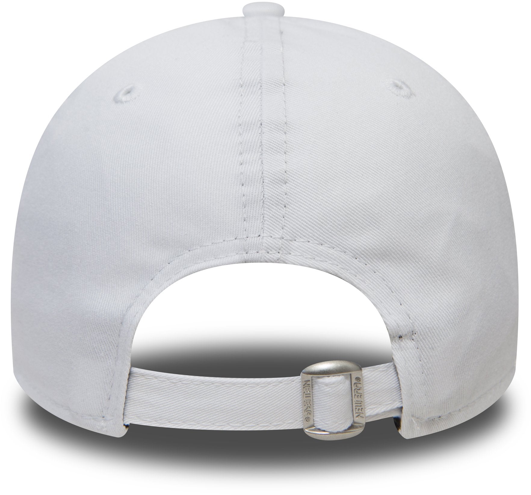 New Era 940 Basic Adjustable White Baseball Cap for Men & Women - Classic Cotton Snapback Hat for Sports, Outdoor Activities & Casual Wear