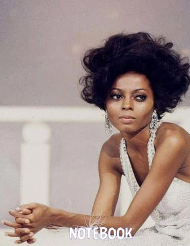 Diana Ross Music Notebook - College Ruled Journal & Composition Book for Thanksgiving, Songwriting, and Gift Giving | 100 Pages #510