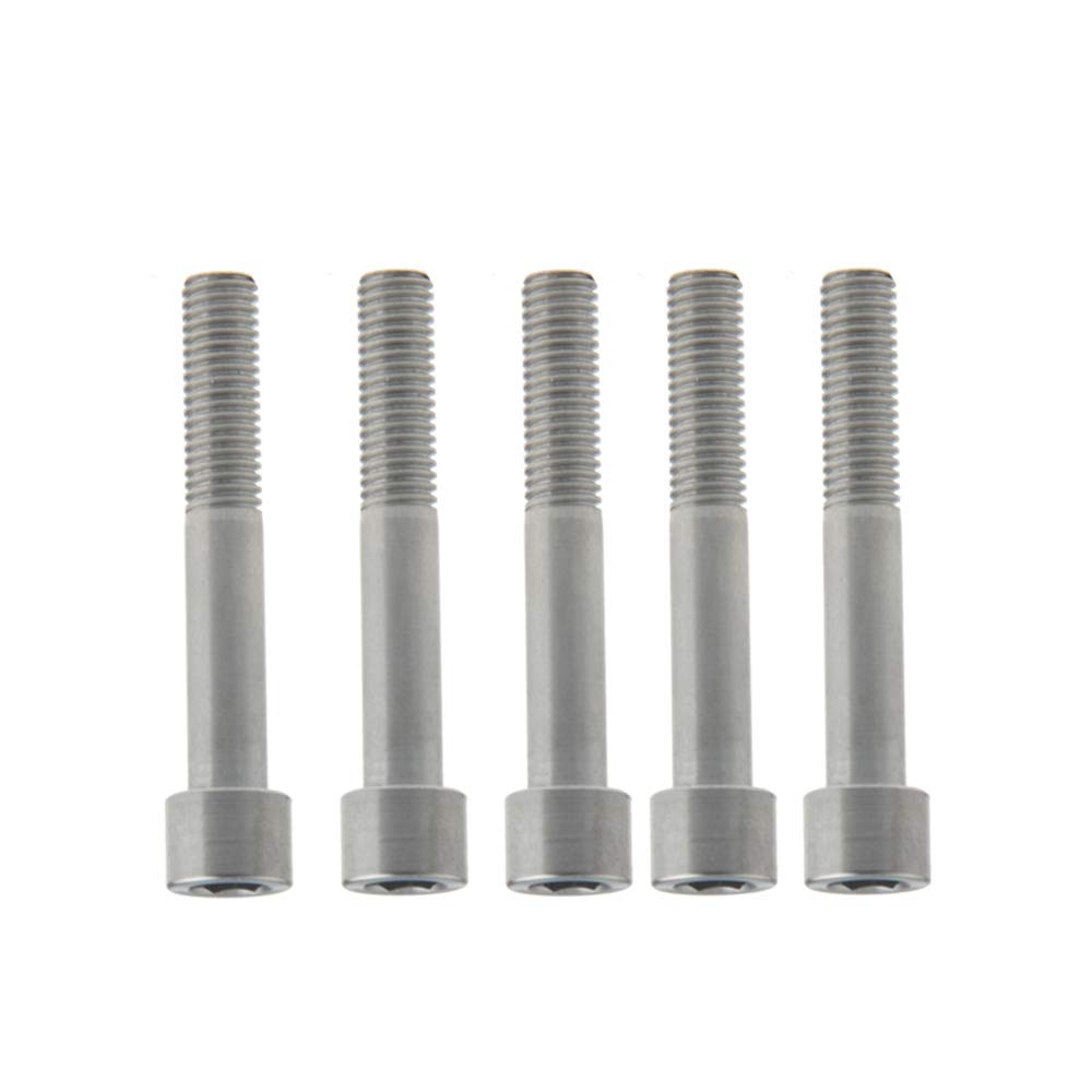 Titanium M7x40 Bolts for Bicycle Seatpost - Pack of 5 - Durable & Lightweight