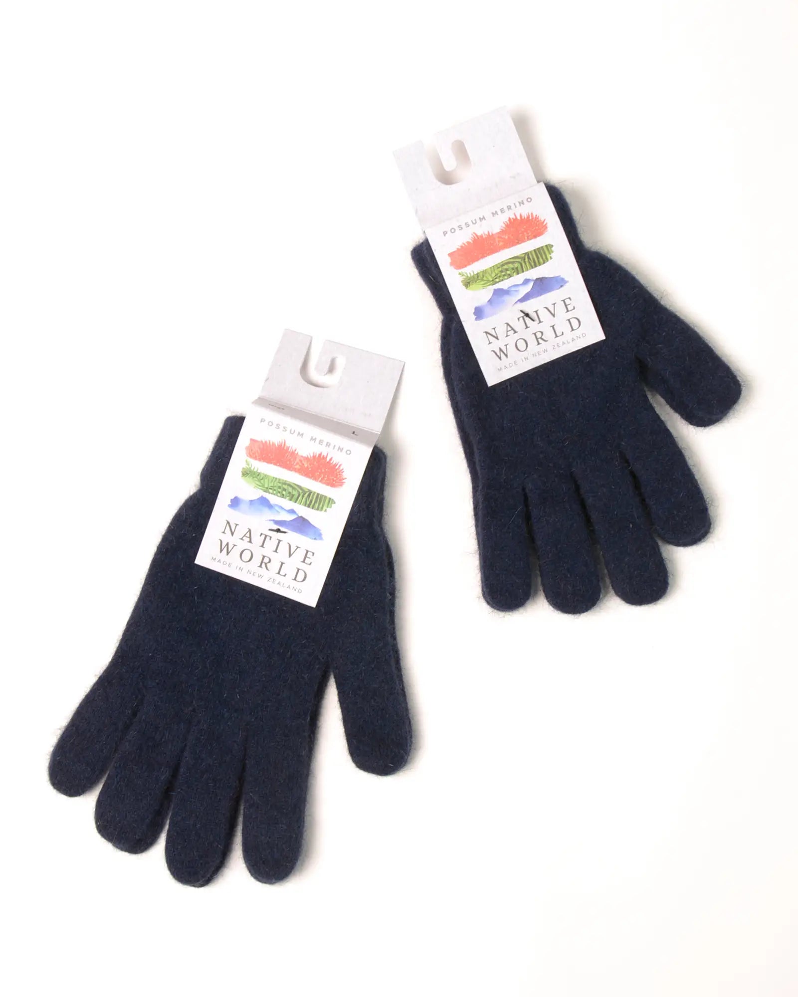 Premium Unisex Twilight Plain Gloves - Soft Possum Merino Wool Blend for Men & Women | Warm Winter Accessories for Outdoor Activities, Skiing & Snowboarding