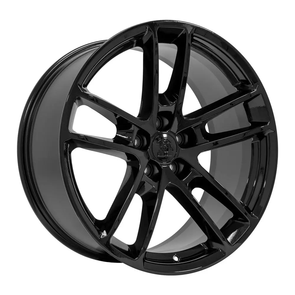 20 Inch Black Wheel Replacement for Dodge Charger - DG23 Replica Rim 20x9 - Perfect for Custom Upgrades & Performance Tuning