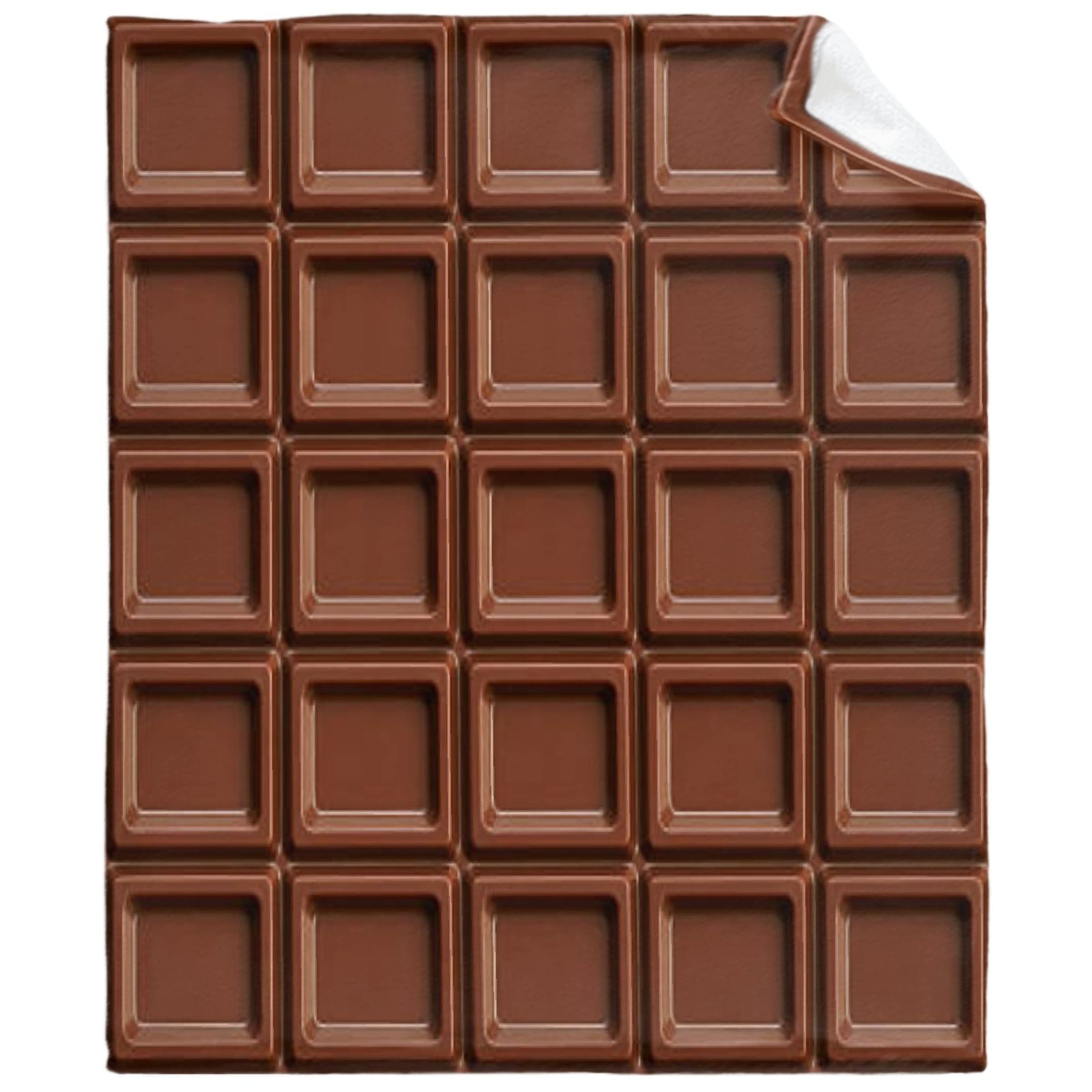 Soft Cozy Warm Fleece Throw Blanket for Christmas & Birthday Gifts - Oversized 120x90 Chocolate-Themed Blanket for Kids, Women & Family - Perfect for Sofa, Bed & Couch - Ideal Gift for Chocolate Lovers & Home Decor