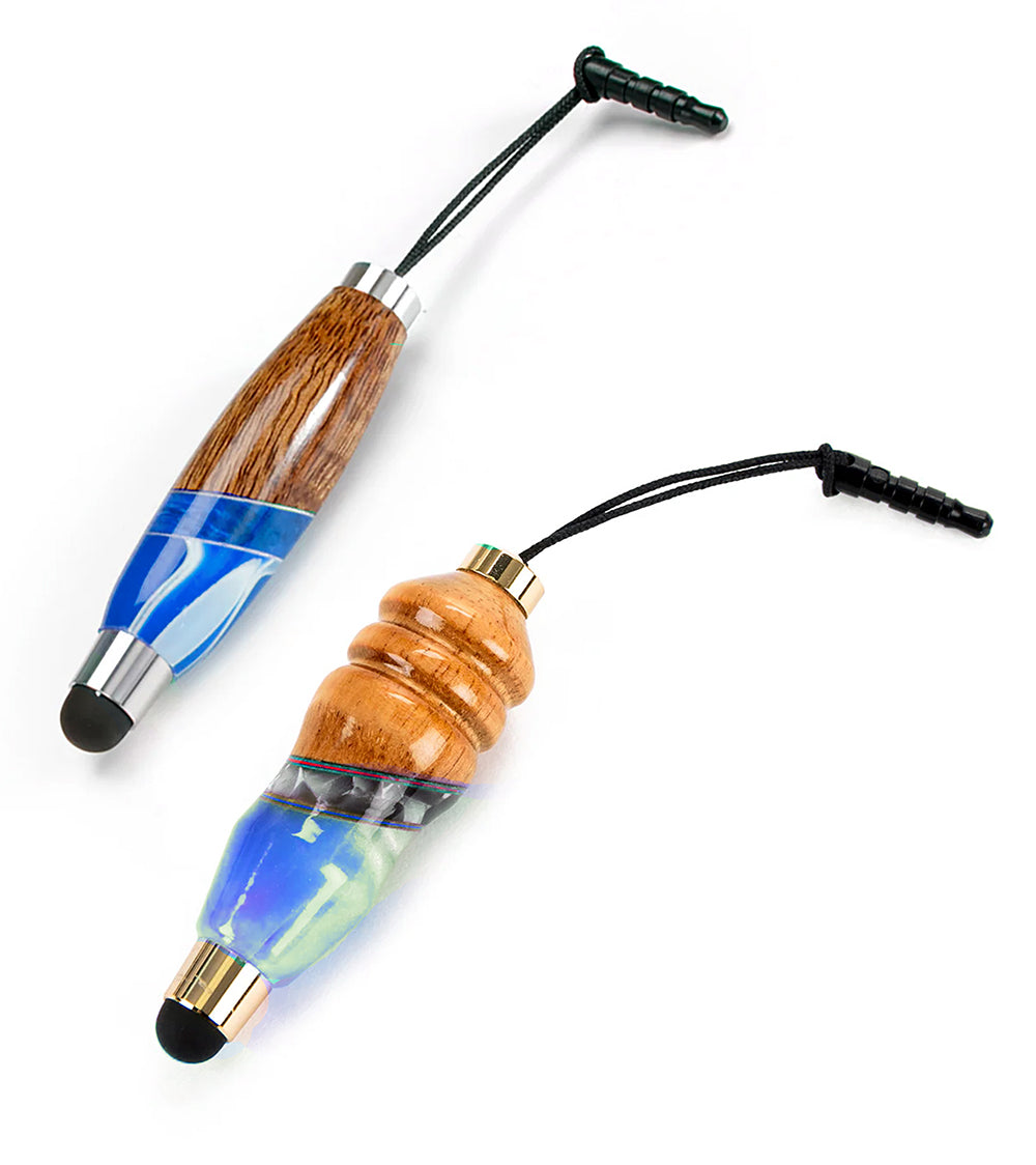 Dale Dennison Koa Wood Stylus Key Ring - Touchscreen Pen with Keychain (Multiple Colors) - Perfect for Smartphones, Tablets & Everyday Carry