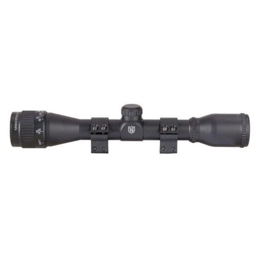 Nikko Stirling Mountmaster 4x32 AO Rifle Scope with 3/8