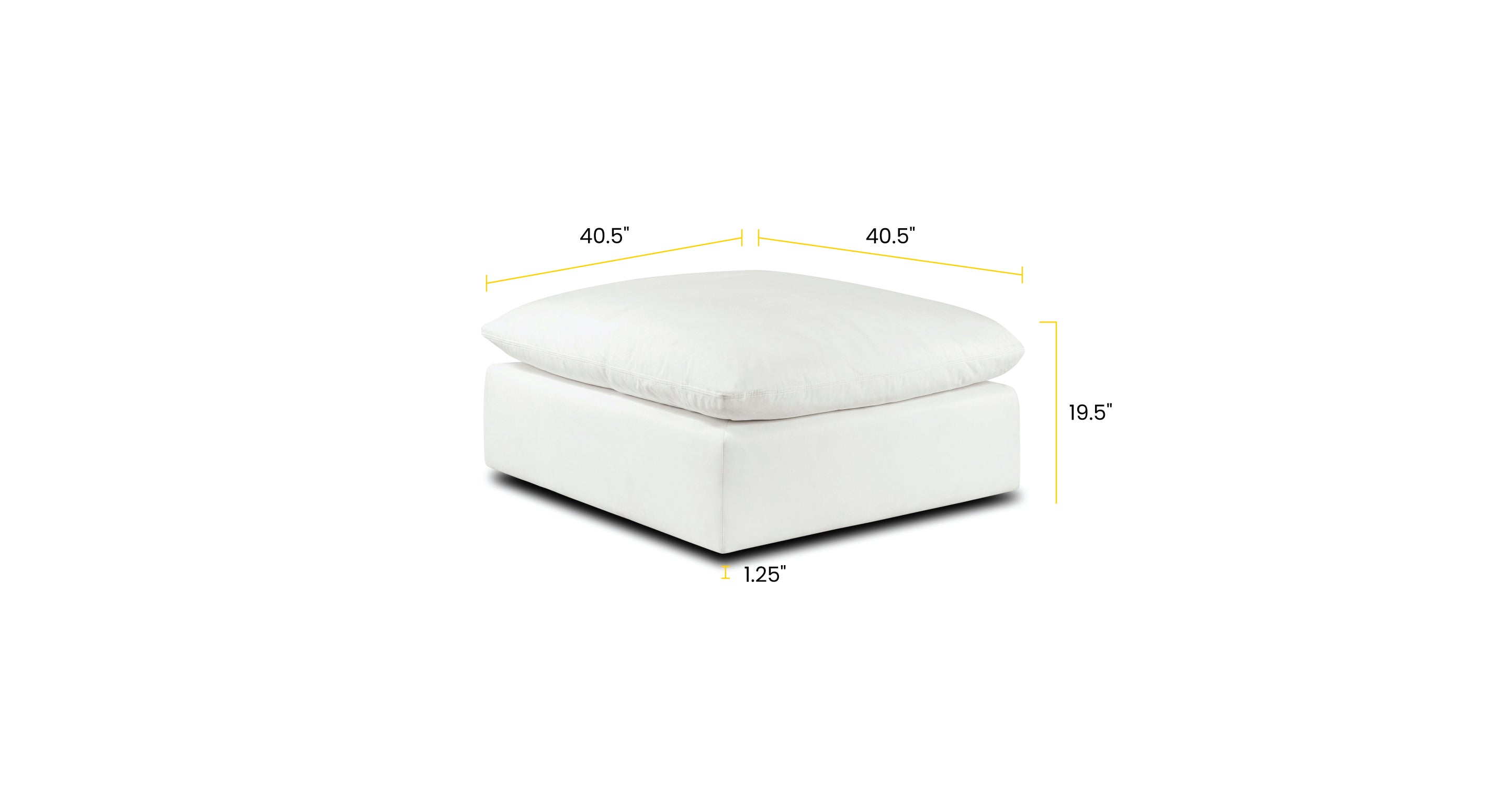 Davos Ottoman Storage Bench with Lift Top - Extra Seating & Hidden Storage for Living Room, Bedroom, Entryway - Modern Upholstered Furniture for Home Decor
