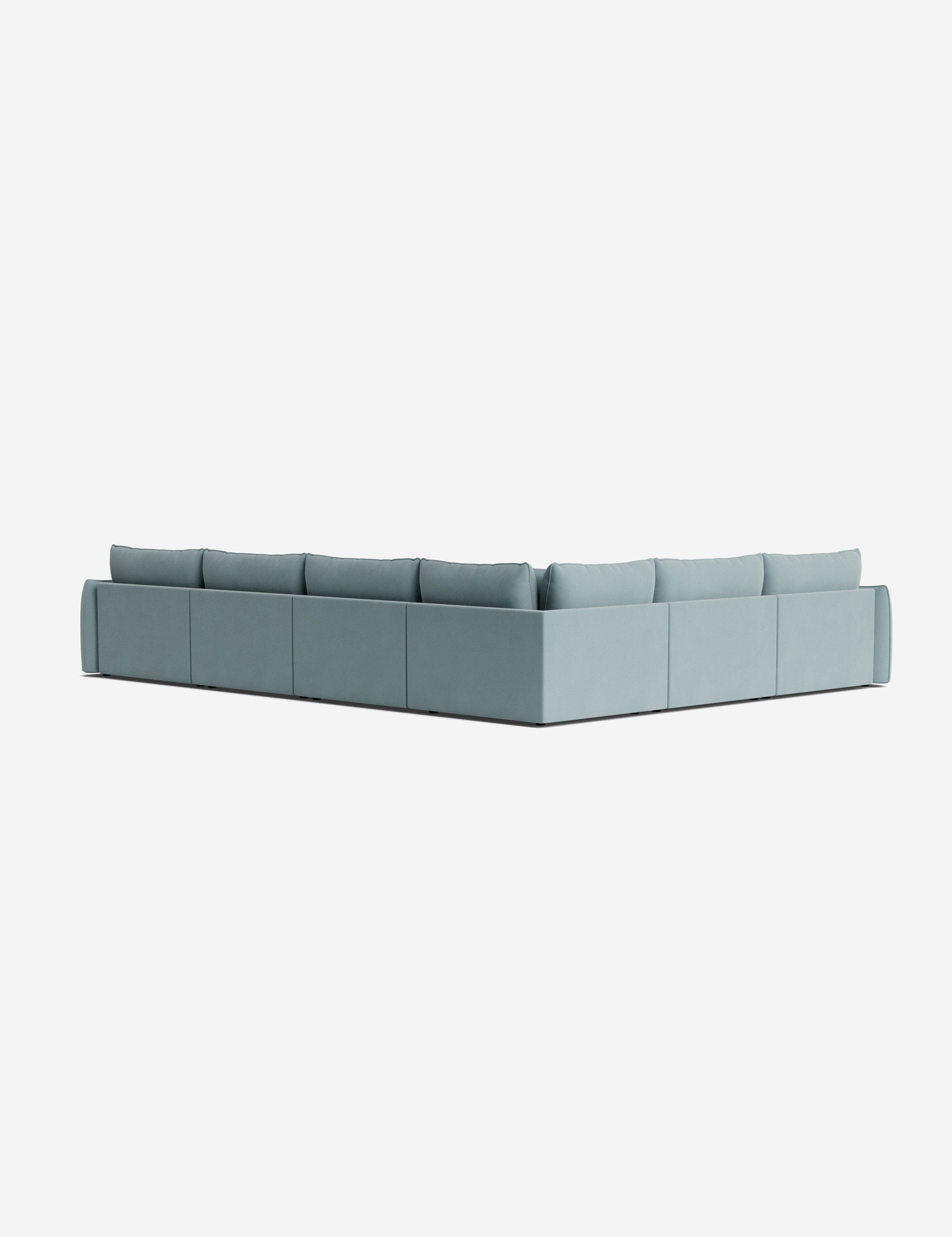 Balmer Modular Corner Sectional Sofa - Modern L-Shaped Couch with Reversible Chaise, Soft Fabric Upholstery for Living Room, Family Room & Home Theater Comfortable Seating
