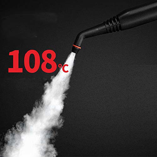 CGOLDENWALL 1500W Handheld Steam Cleaner - High Pressure & High Temperature Chemical-Free Cleaning for Floors, Kitchen, Bathroom - Portable Steamer for Home Deep Cleaning (White, No Floor Brush) | Perfect for Sanitizing Tiles, Grout, Countertops & More