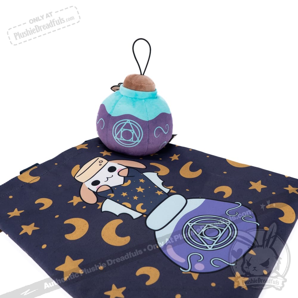 Plushie Dreadfuls Peculiar Pop Ups Bununculus Potion Wizard Stuffed Animal - Magical Fantasy Gift for Kids & Collectors, Perfect for Halloween Decor & Role Play Games