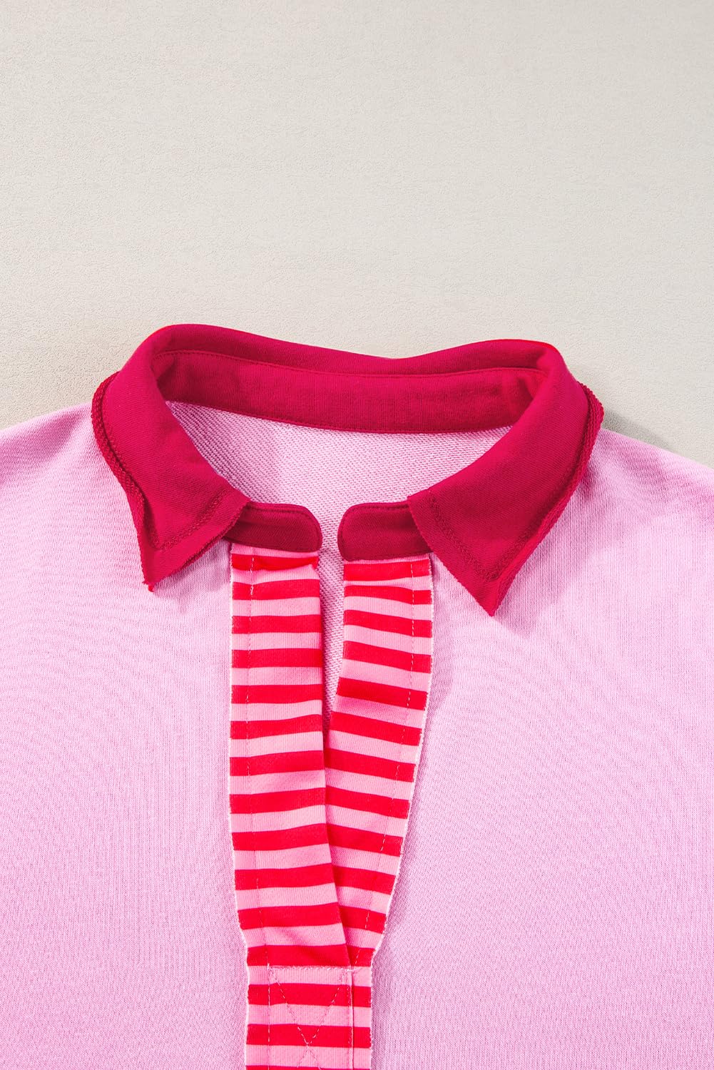 Women's Casual White Stripe Colorblock Patchwork Short Sleeve T-Shirt Dress | Summer Beach Wear & Everyday Outfit
