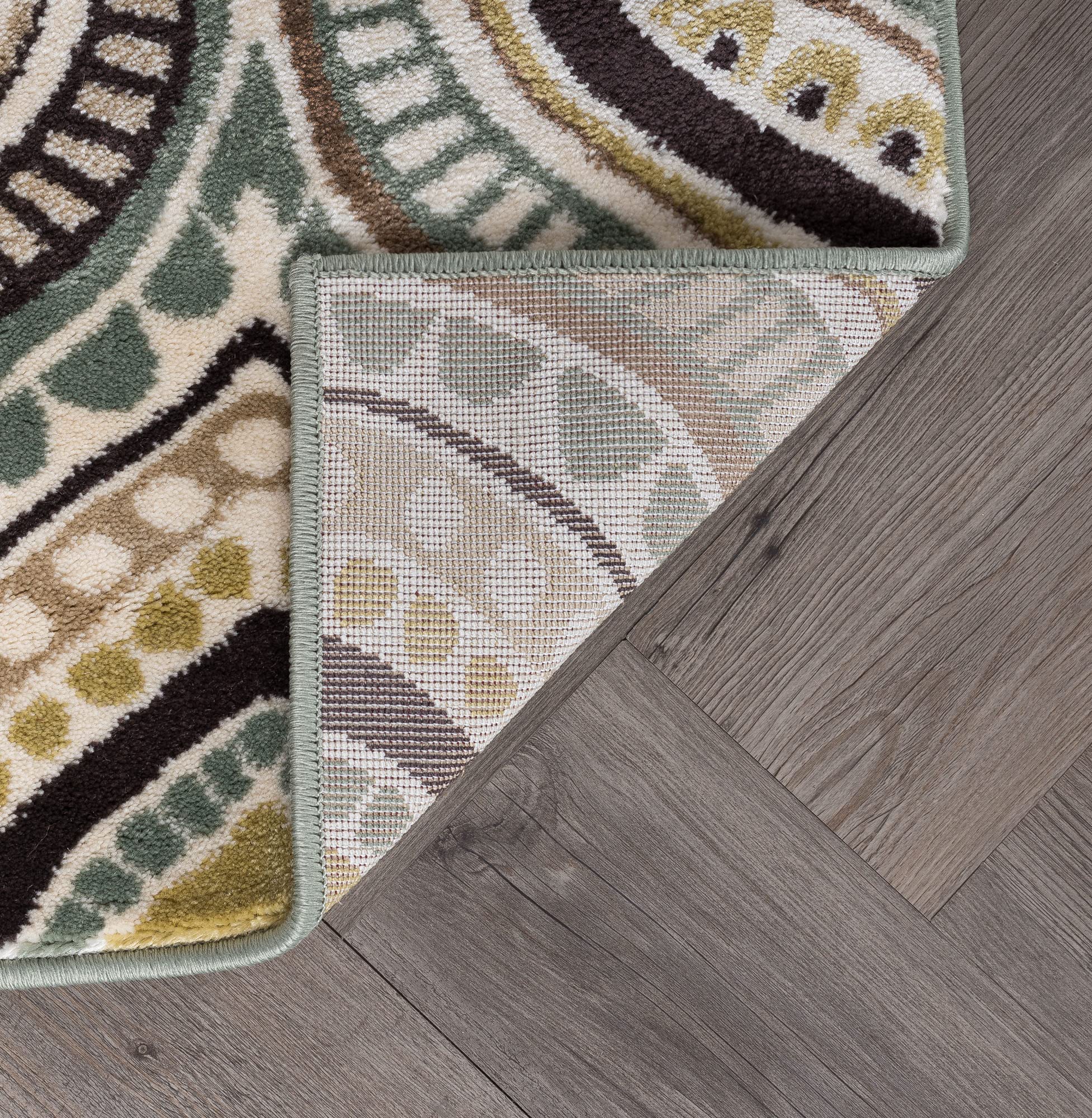 Modern 5x7 Area Rug - Soft Contemporary Indoor Carpet for Living Room, Bedroom, Dining Room, Kitchen & Entryway - Non-Slip Low Pile Rugs for Home Decor - Perfect for Cozy Spaces & High Traffic Areas