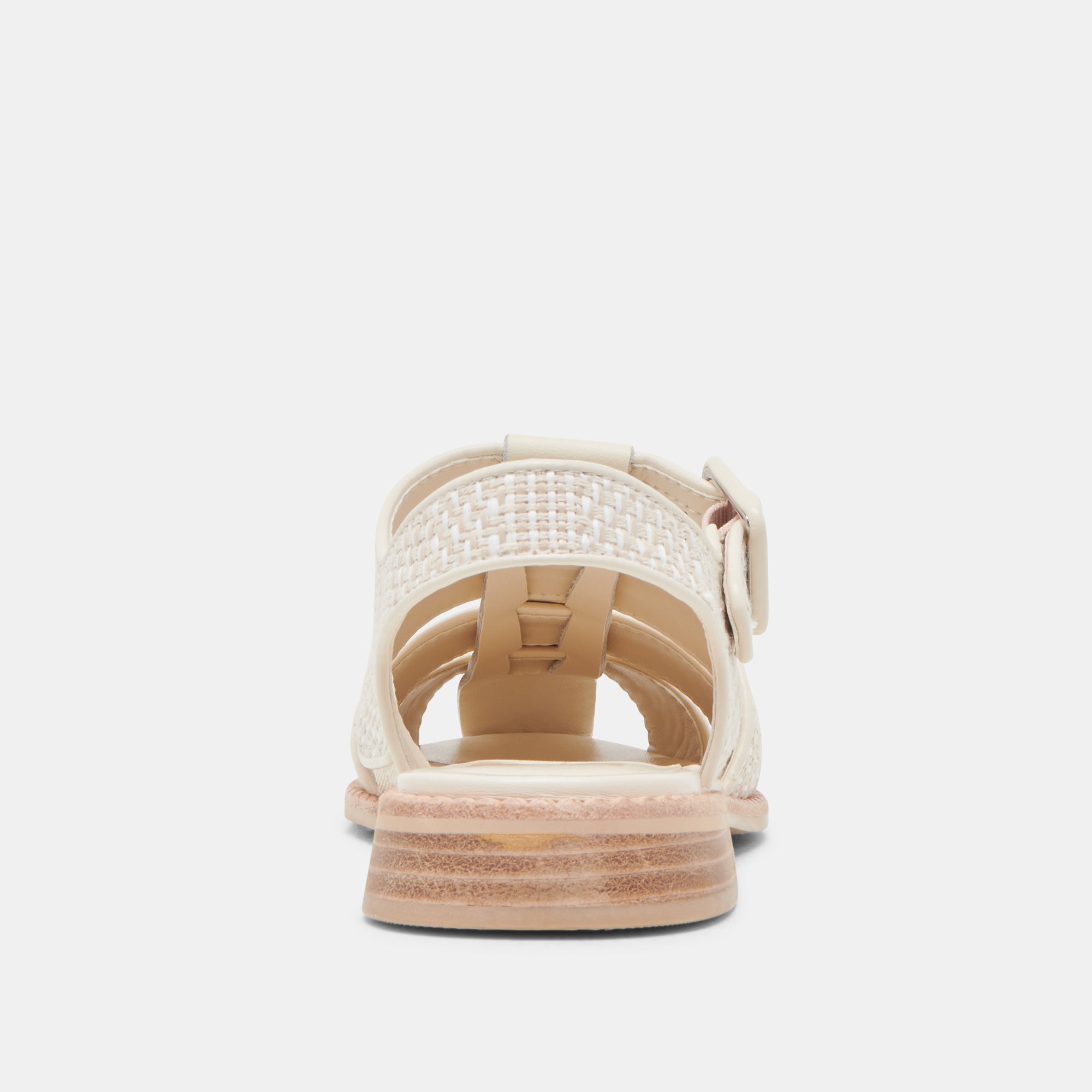 HOLIS Women's White Multi Raffia Sandals - Comfortable Beach & Summer Casual Shoes for Walking, Travel, and Outdoor Activities