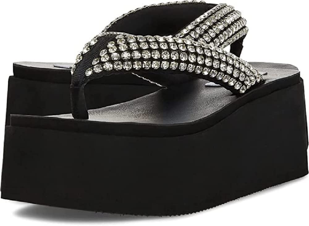 Steve Madden Women's Bands Heeled Sandals - Comfortable Strappy High Heel Dress Shoes for Women, Perfect for Weddings, Parties & Night Out