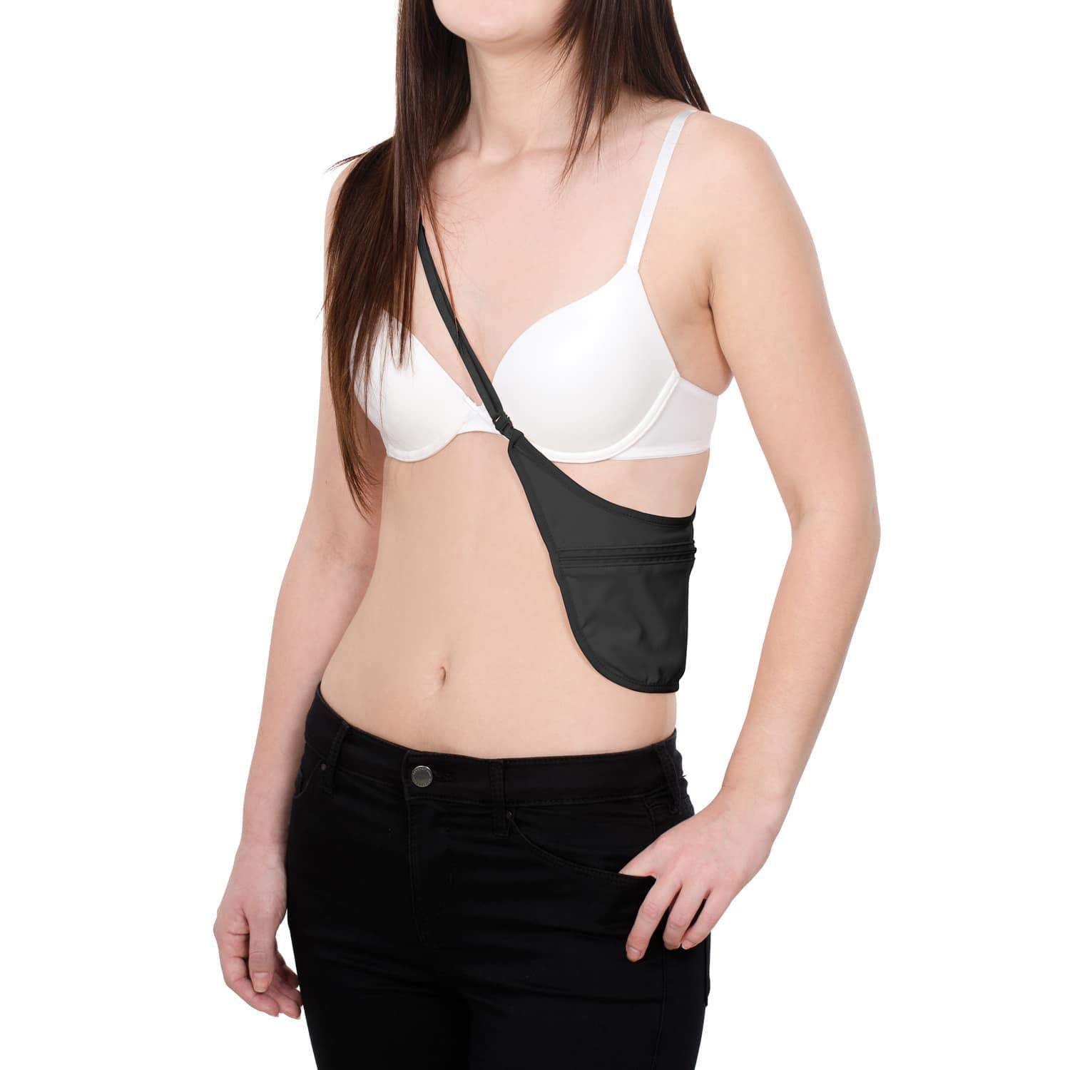 Pacsafe Coversafe S80 Secret Travel Body Pouch - RFID Blocking Waist Wallet for Men & Women - Perfect for International Travel, Commuting & Outdoor Adventures