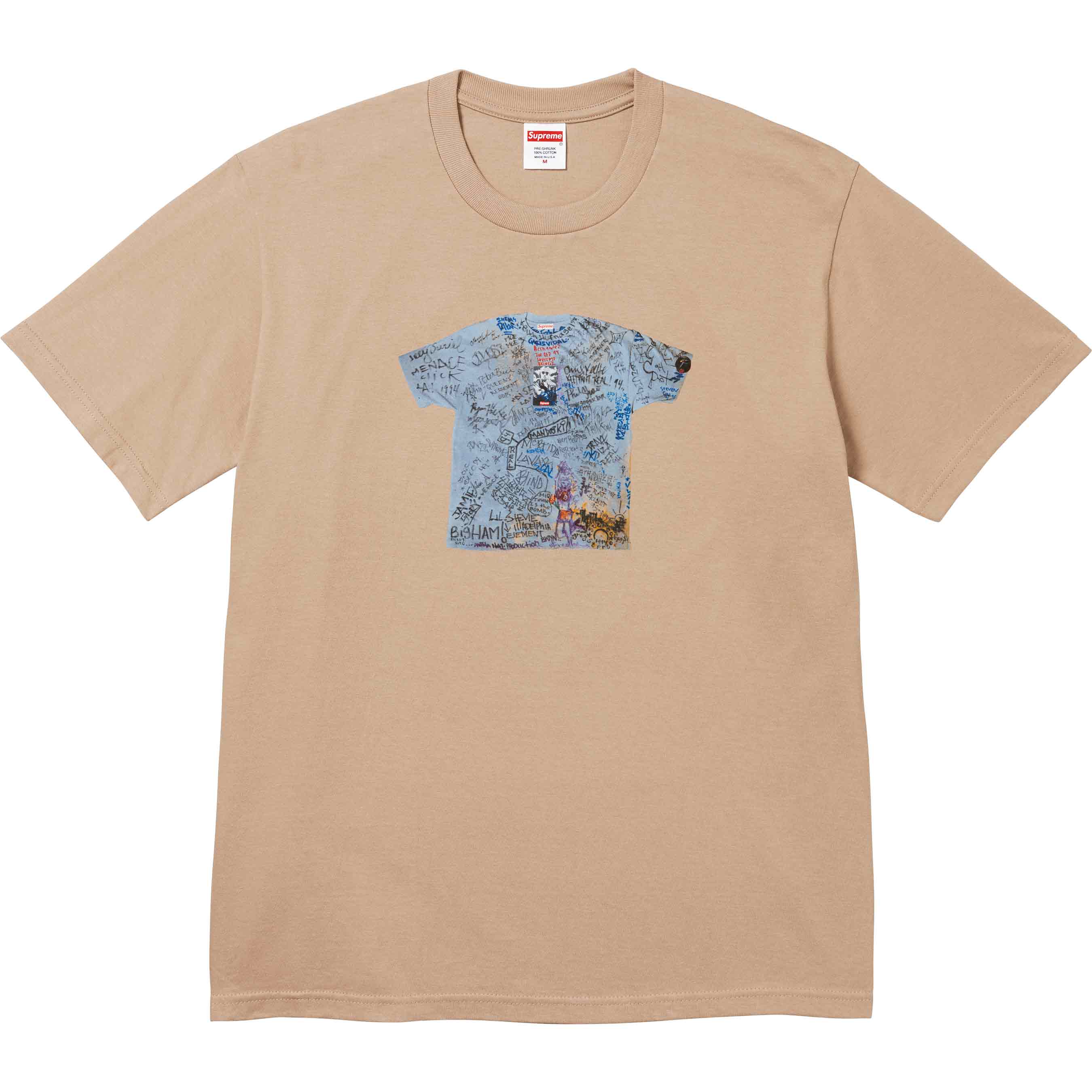 Supreme First Tee Khaki - Stylish Men's Graphic T-Shirt for Casual Wear & Street Fashion | Perfect for Everyday Outfits & Urban Lifestyle