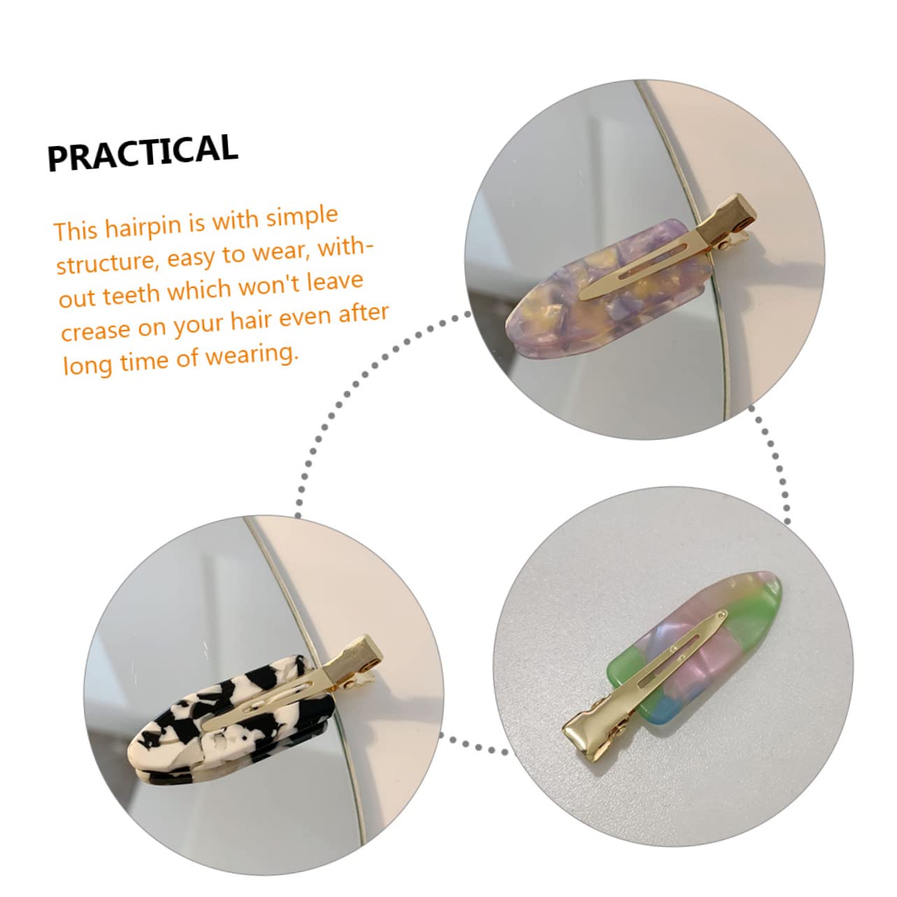 FOMIYES 2 Sets Alligator Hair Clips for Women - No Bend Hair Barrettes, Creaseless Hair Accessories for Styling, Sectioning & Makeup (20pcs) - Perfect for Salon, Home Hairstyling & DIY Hair Care