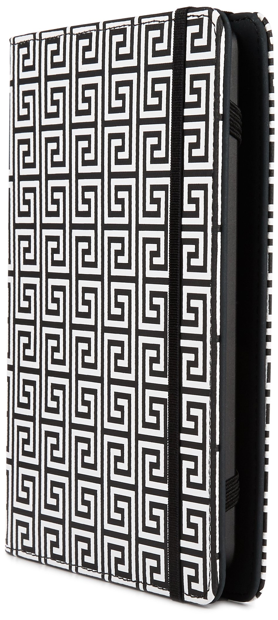 Jonathan Adler Greek Key Kindle Cover - Black & White Pattern for Kindle Paperwhite, Kindle & Kindle Touch | Stylish Protection for Reading at Home, Travel & Commute