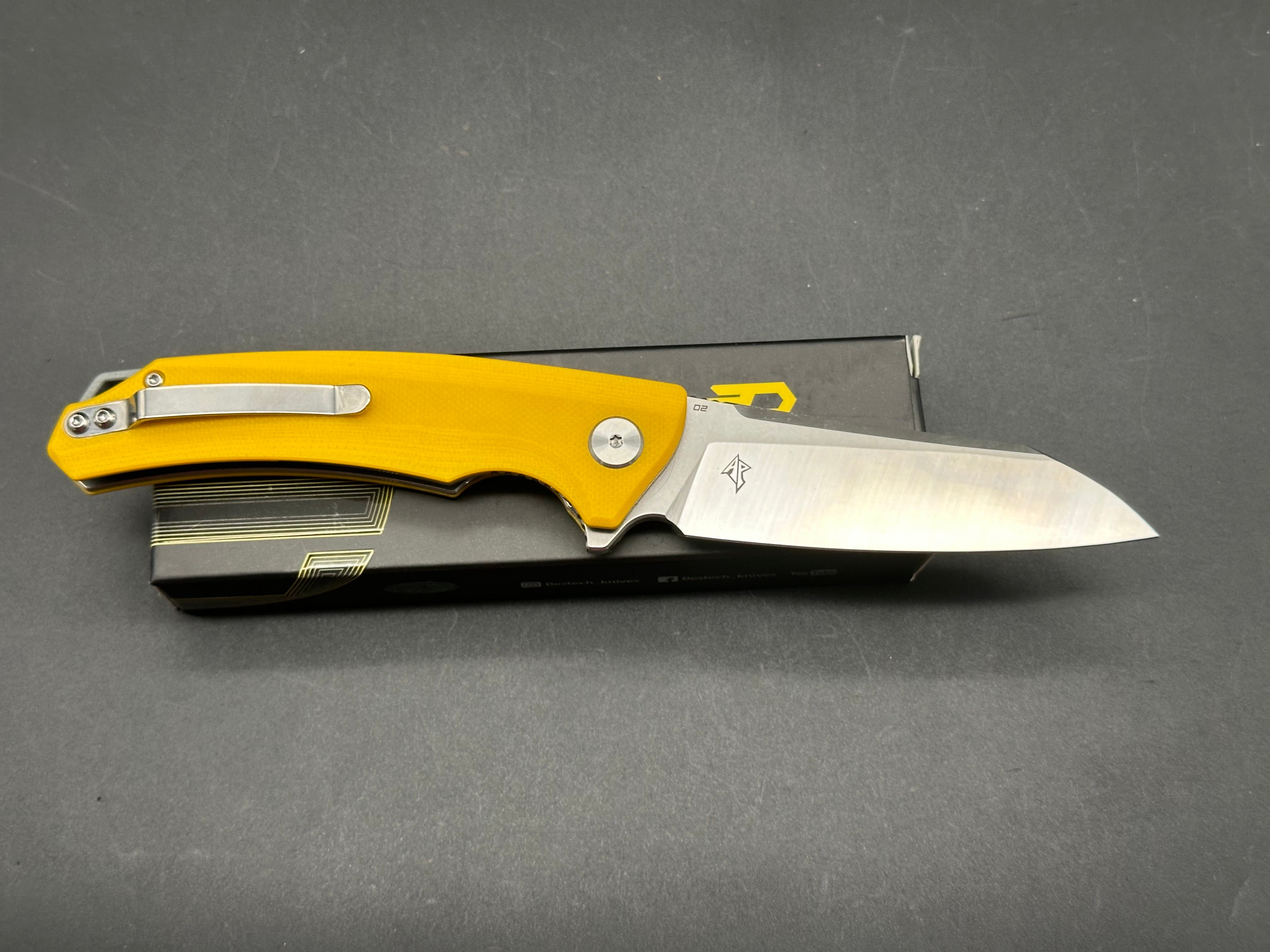 Bestech Texel Liner Lock Folding Knife - 3.25