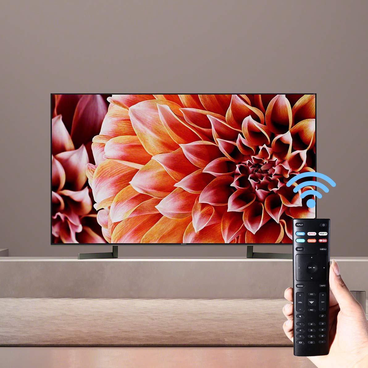 Universal Replacement Remote Control for Vizio Smart TVs - Compatible with D-Series, M-Series, P-Series & V-Series - Perfect for Home Entertainment & Smart TV Accessories