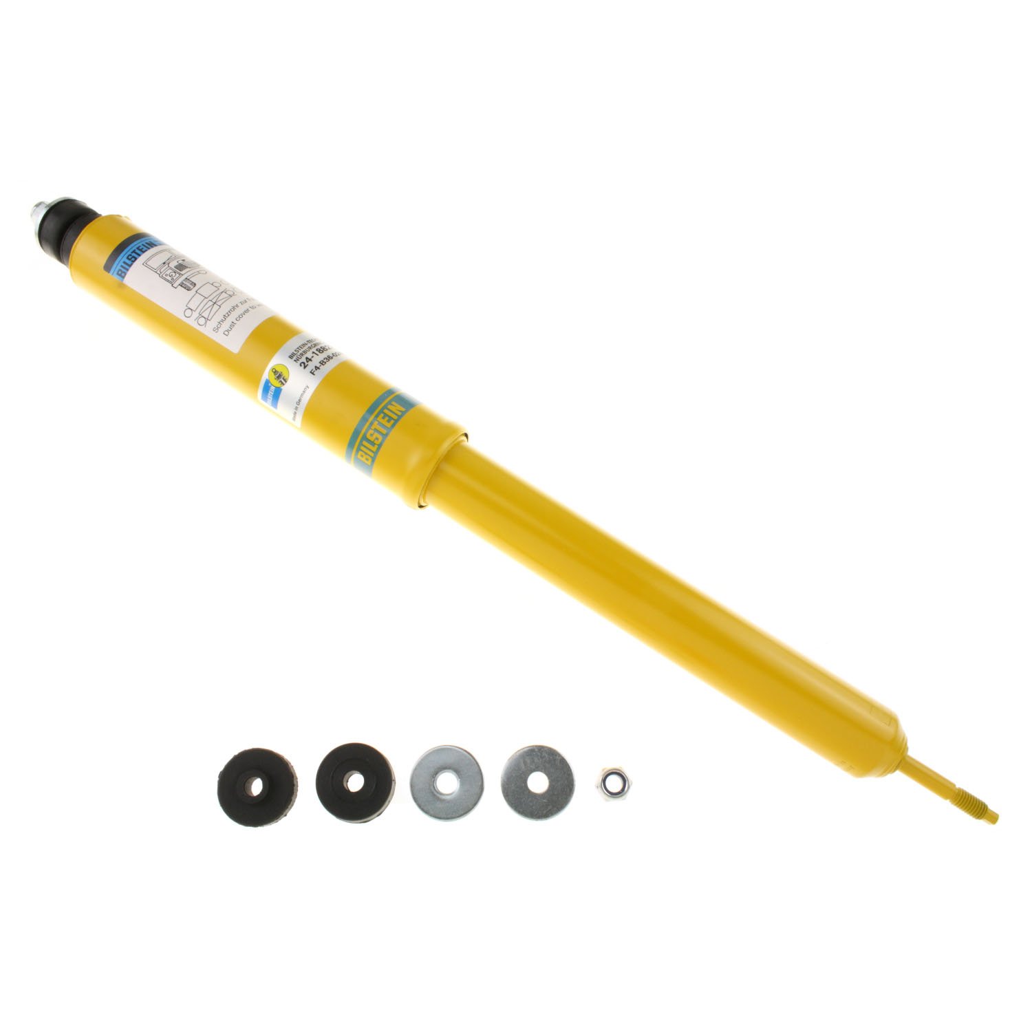 Bilstein 24-188272 Heavy Duty Steering Damper Stabilizer - Shock Absorber for Off-Road Trucks, SUVs & Jeeps - Improve Handling & Control on Rough Terrain