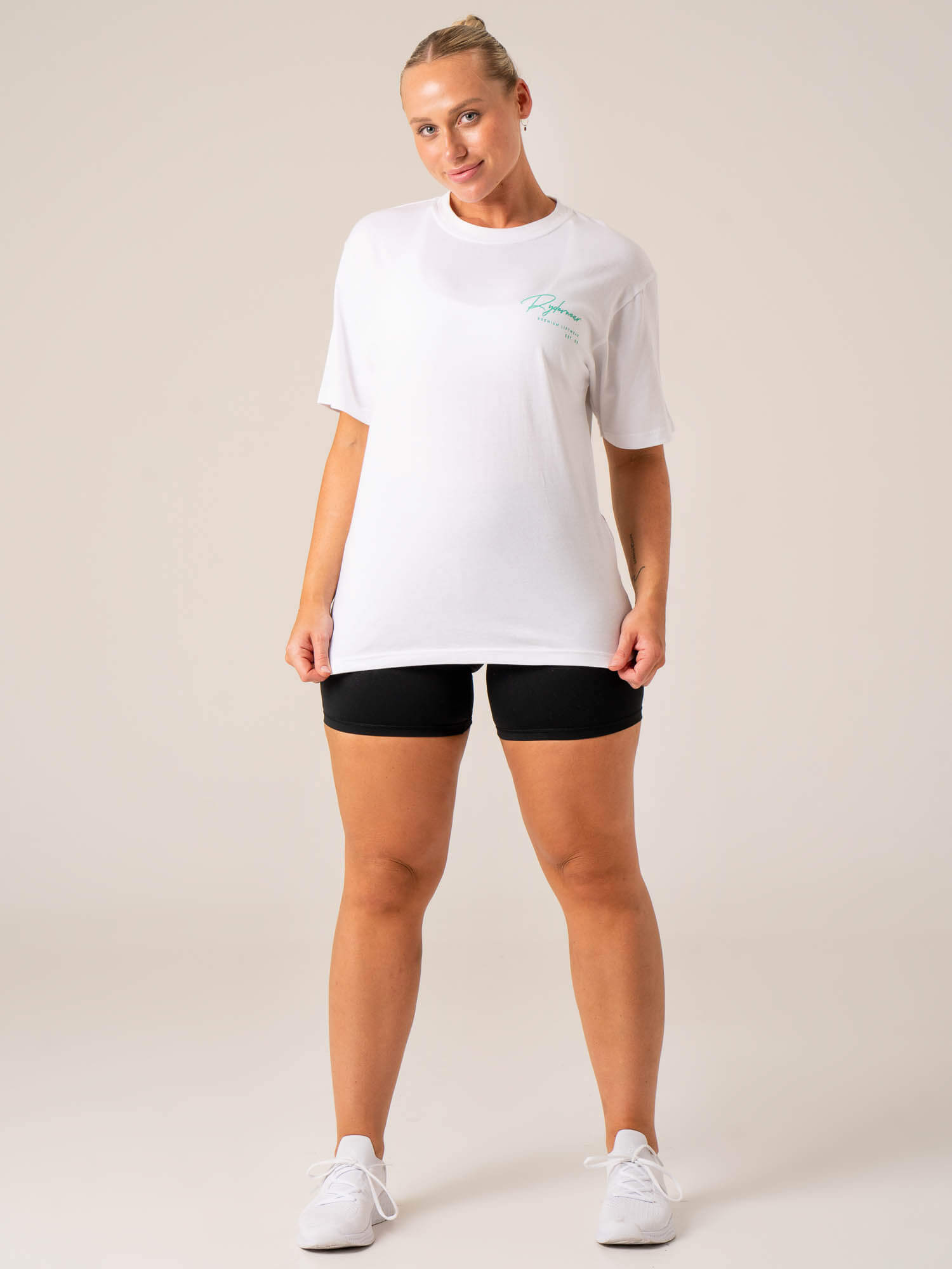 Premium Signature White T-Shirt for Men & Women - Soft Cotton Comfort Fit Tee for Casual Wear, Workout, and Everyday Style