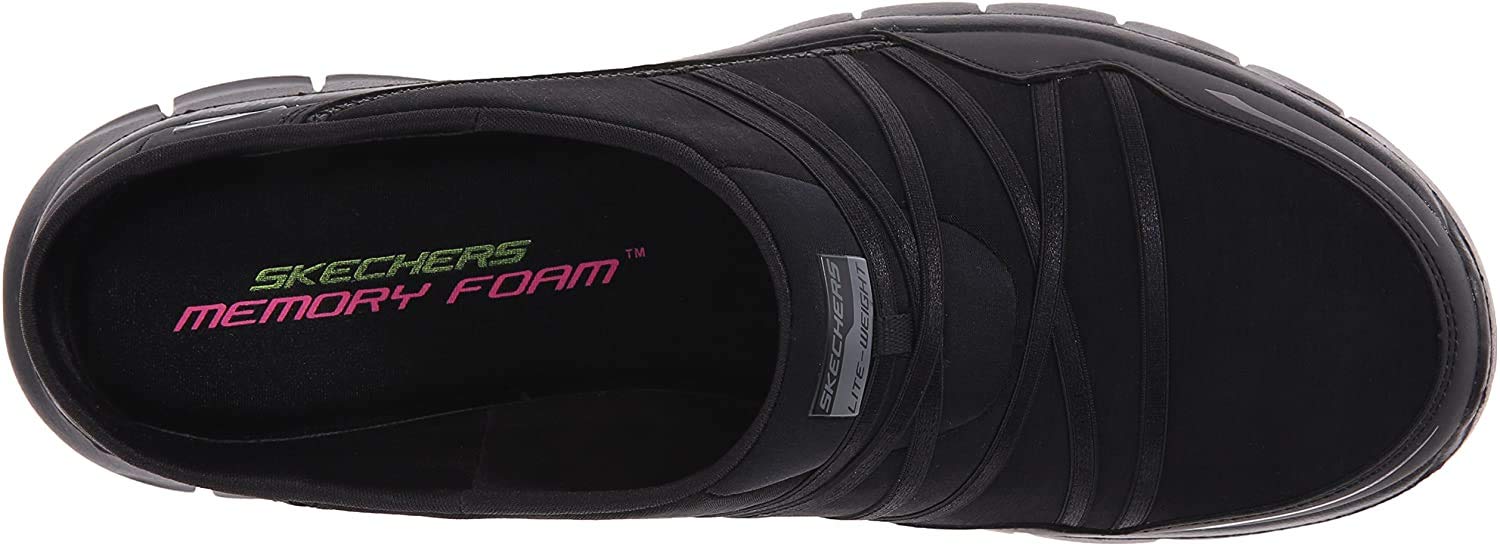 Skechers Sport Women's Air Streamer Slip-On Mule Shoes - Comfortable Lightweight Walking & Casual Sneakers for Women - Perfect for Work, Travel, and Everyday Wear
